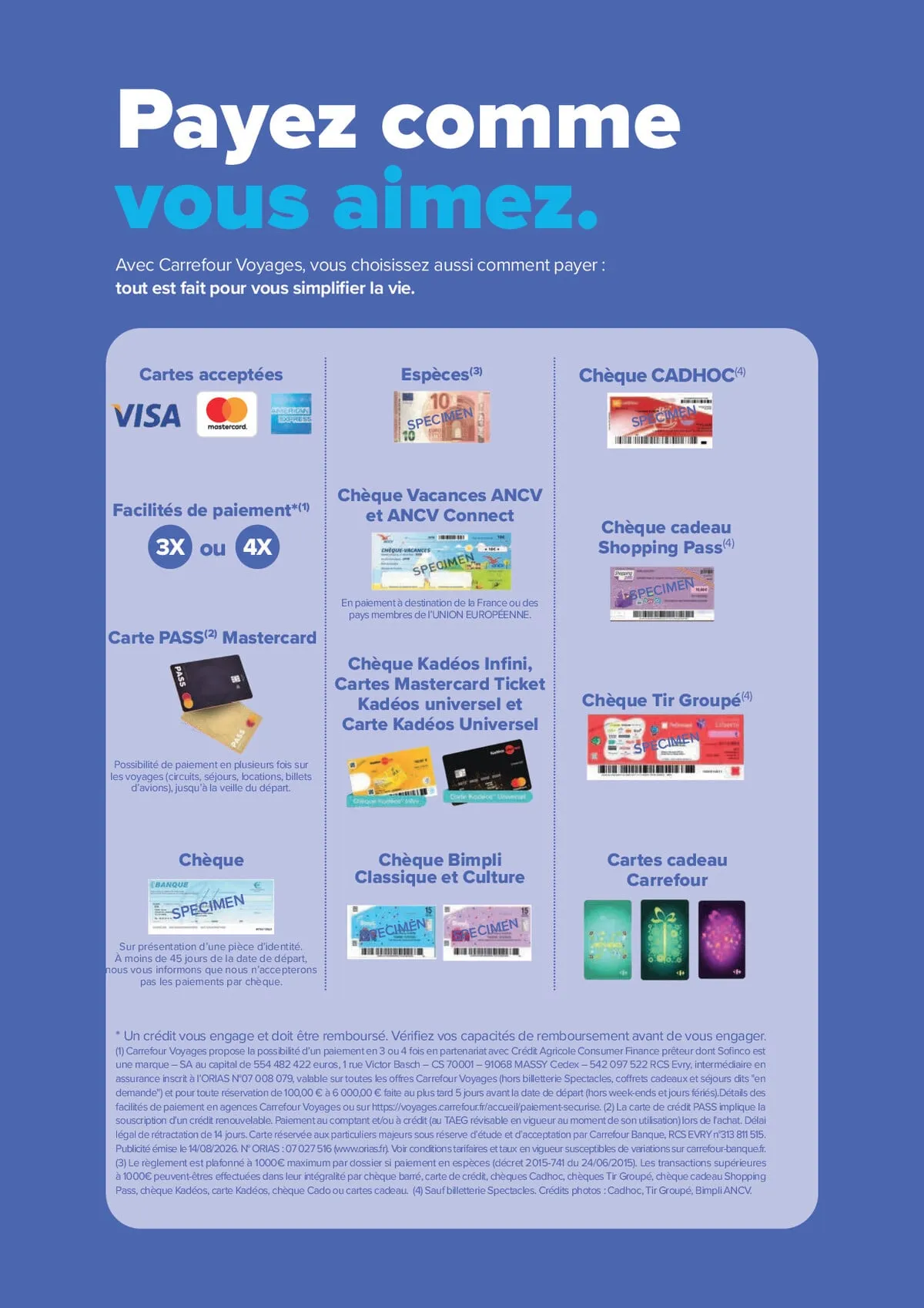Catalogue Carrefour · Séjours & Circuits - Les Créations Carrefour Voyages — page 59