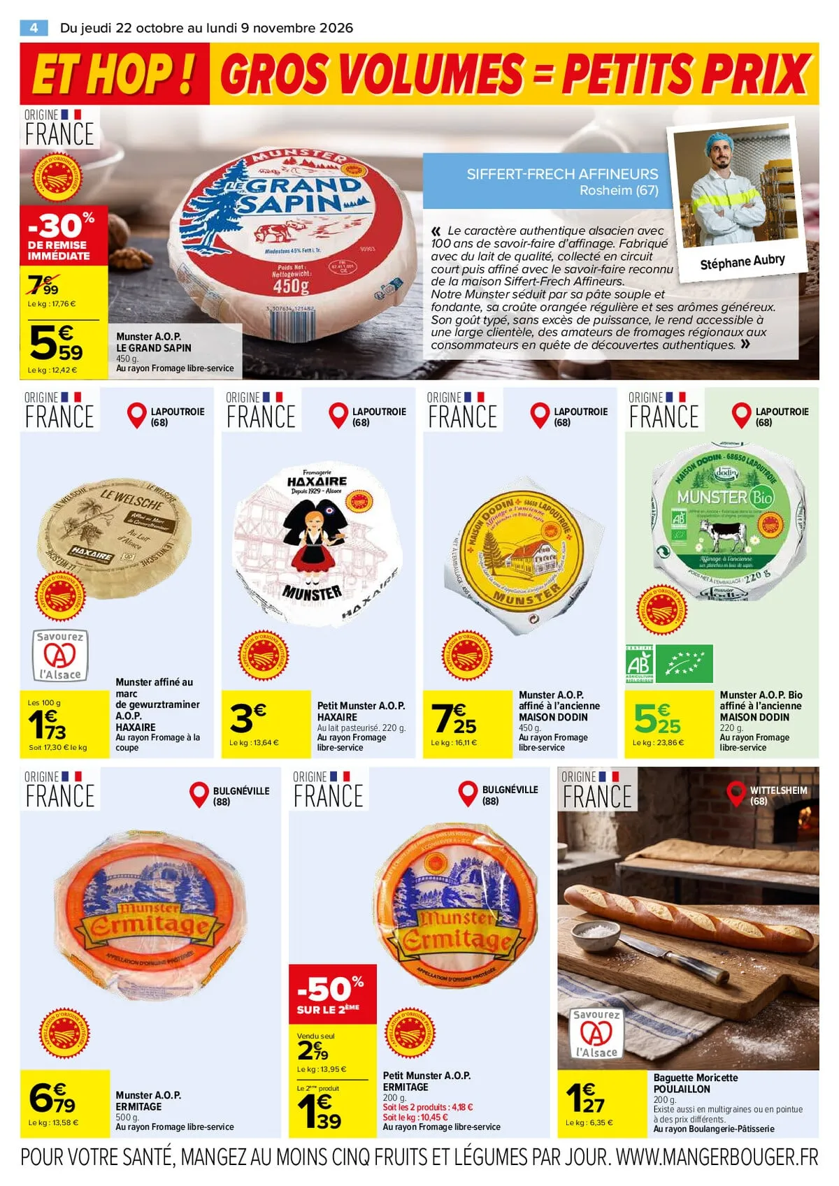 Catalogue Carrefour · Gros Volumes Alsace — page 4