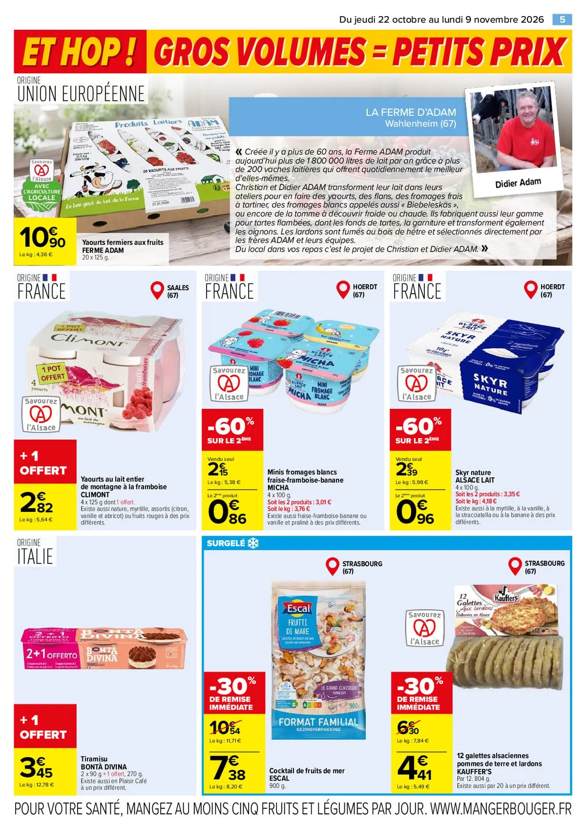 Catalogue Carrefour · Gros Volumes Alsace — page 5