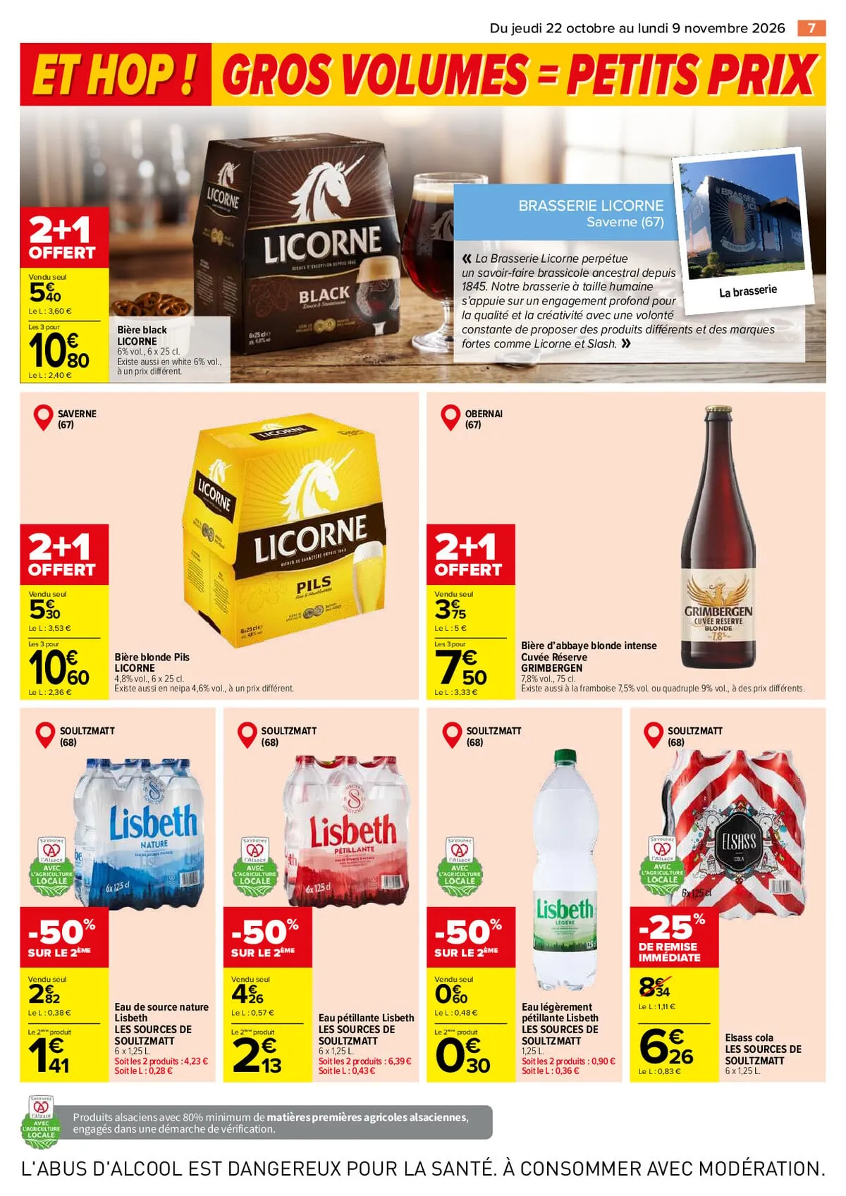Catalogue Carrefour · Gros Volumes Alsace — page 7