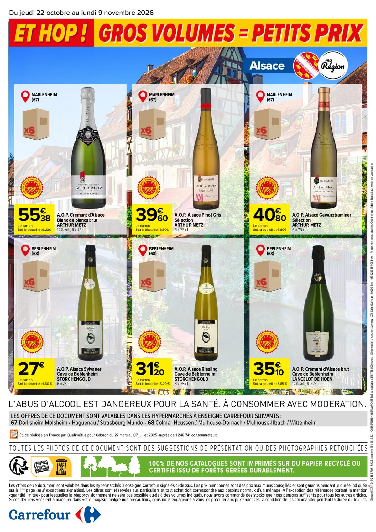 Catalogue Carrefour · Gros Volumes Alsace — page 8