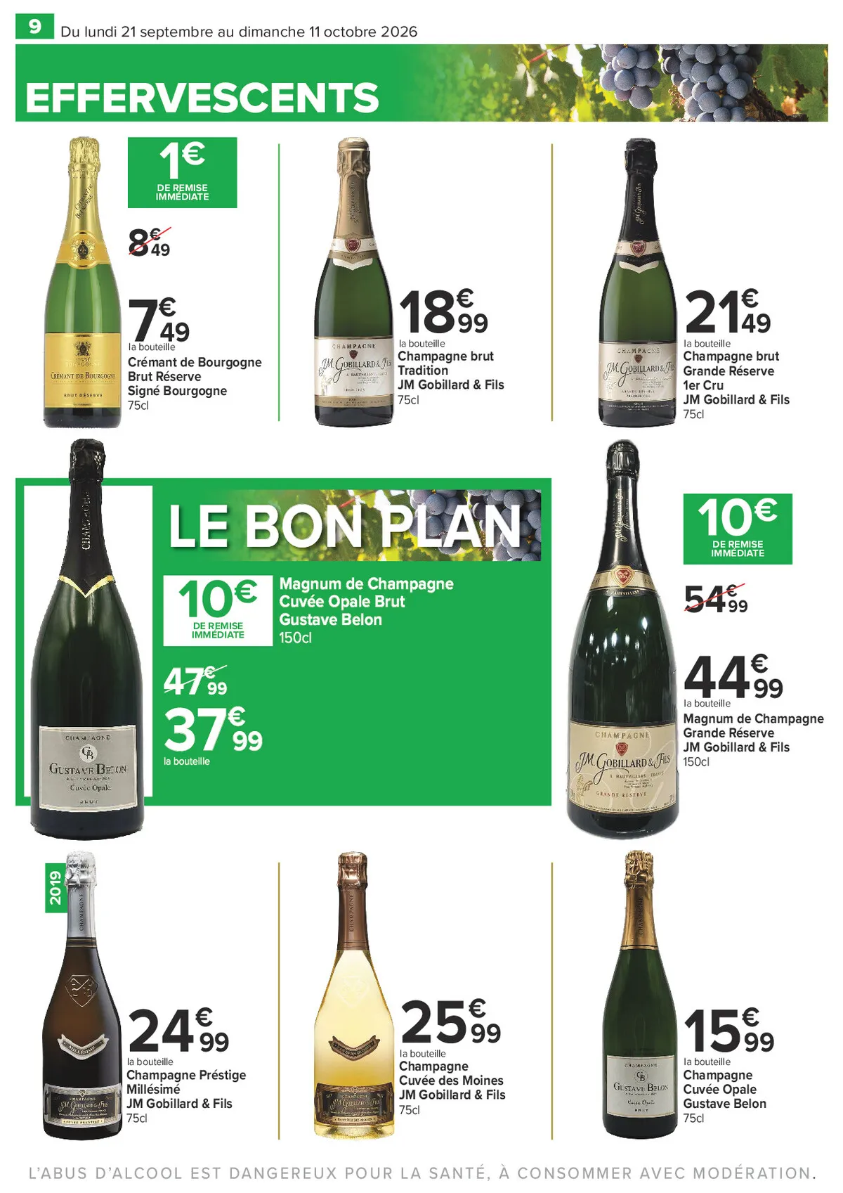 Catalogue Carrefour · Complément Foire Aux Vins — page 9