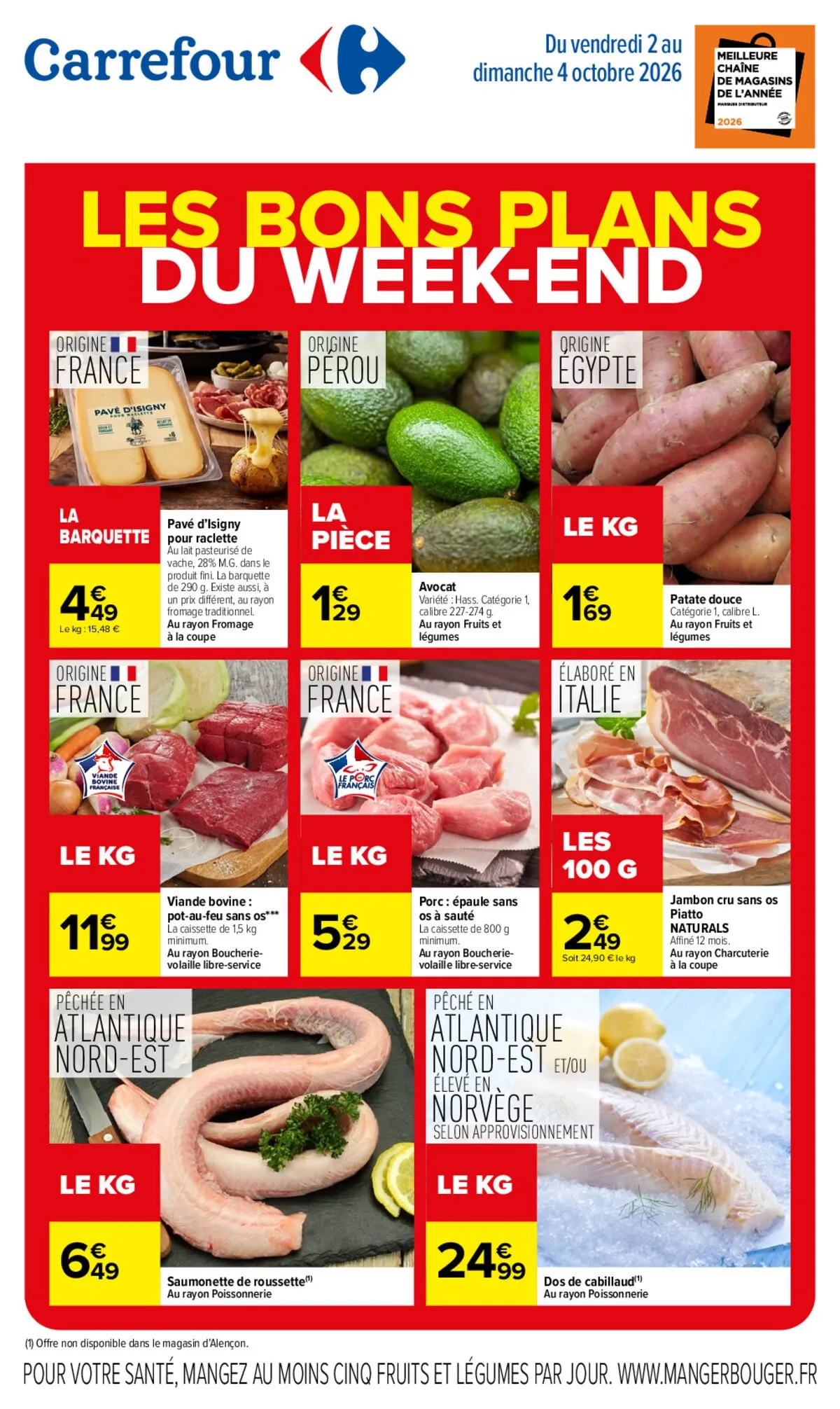 Catalogue Carrefour · Les Bons Plans Du Week-End — page 1