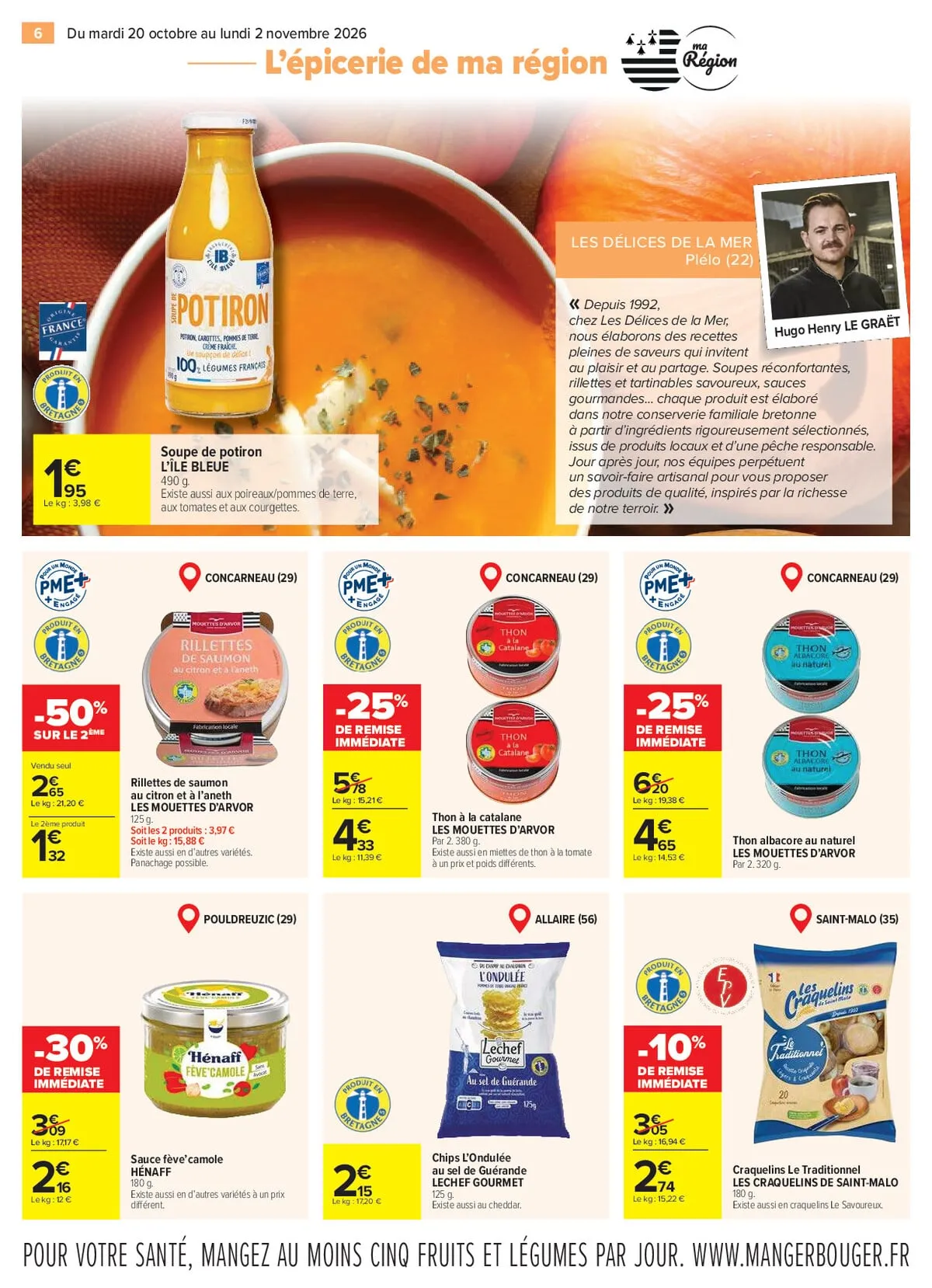 Catalogue Carrefour · Le Meilleur De Ma Région Bretagne — page 6