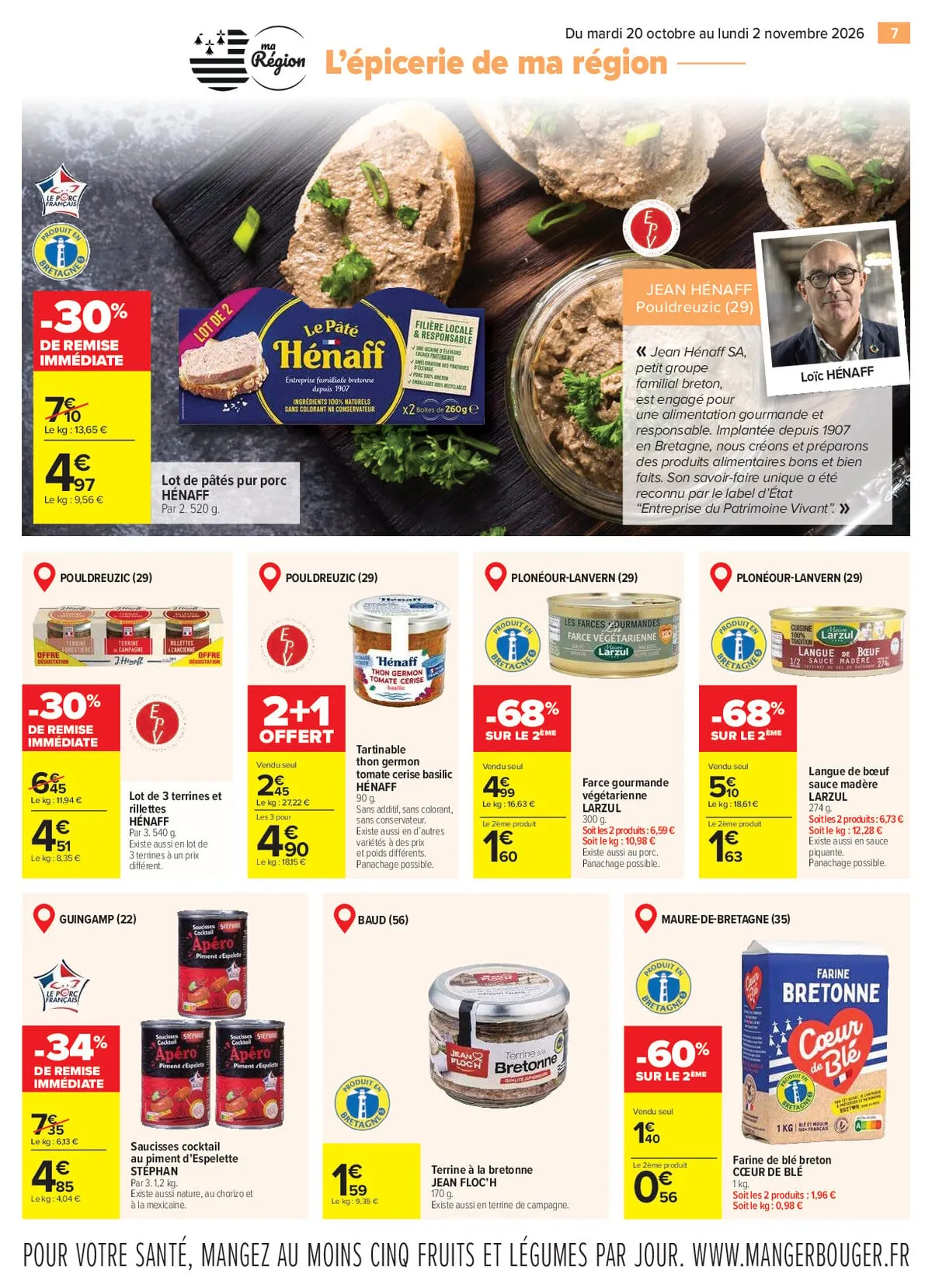 Catalogue Carrefour · Le Meilleur De Ma Région Bretagne — page 7