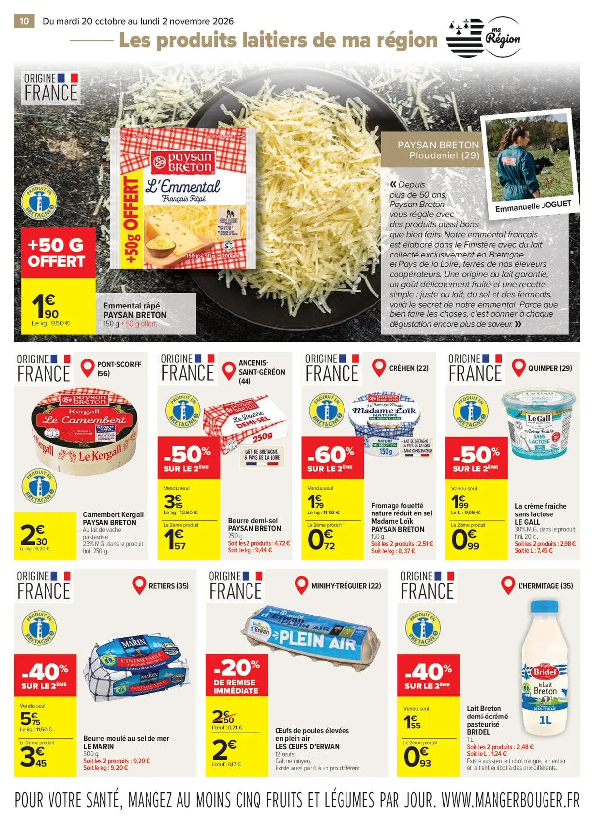 Catalogue Carrefour · Le Meilleur De Ma Région Bretagne — page 10