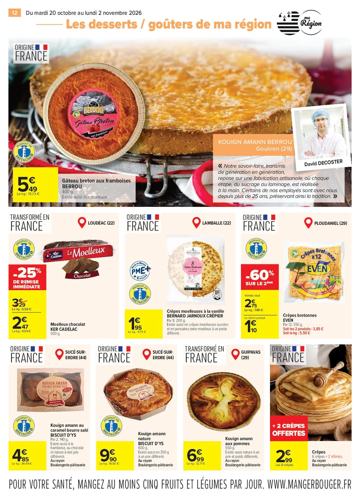 Catalogue Carrefour · Le Meilleur De Ma Région Bretagne — page 12