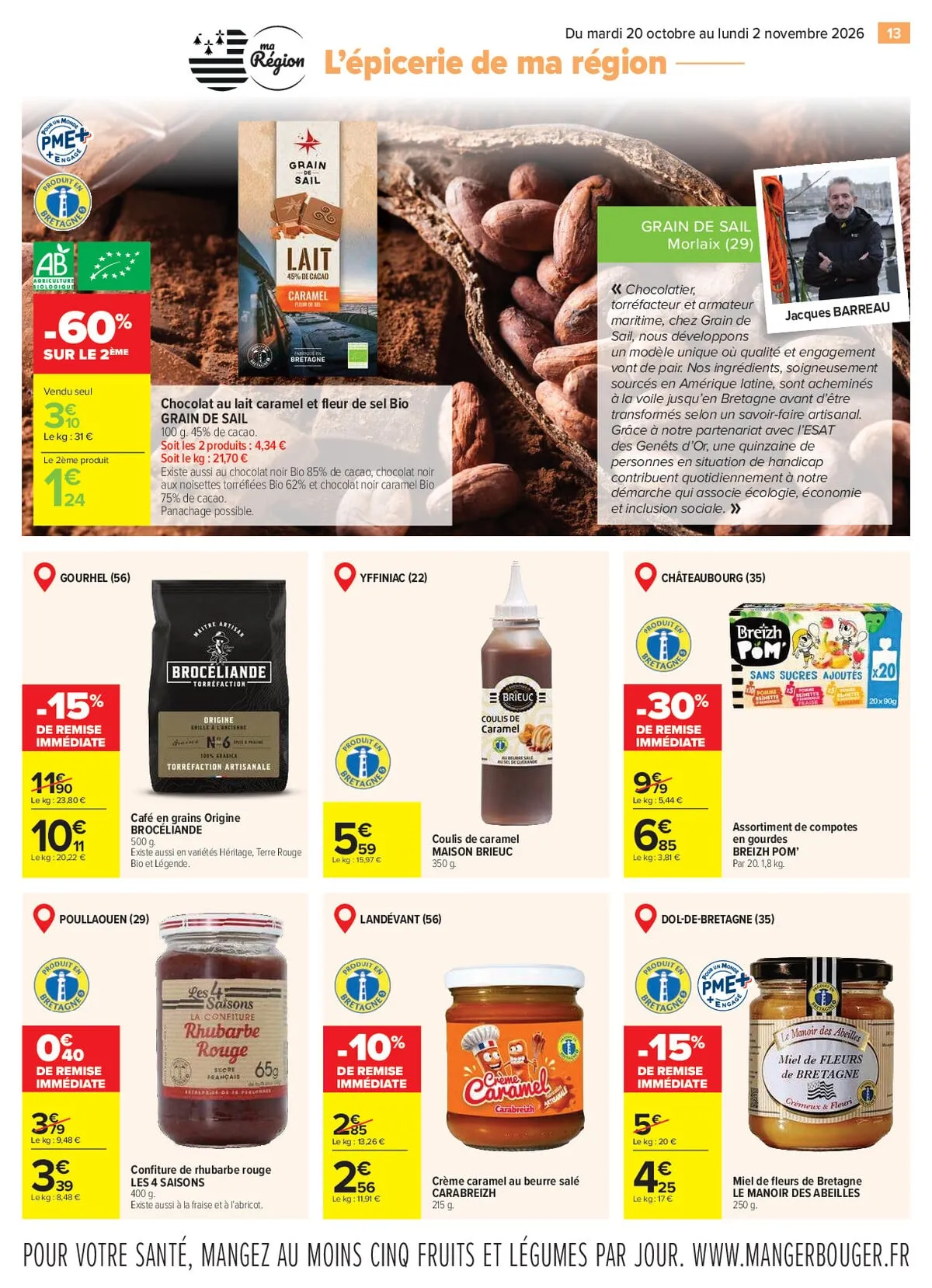 Catalogue Carrefour · Le Meilleur De Ma Région Bretagne — page 13