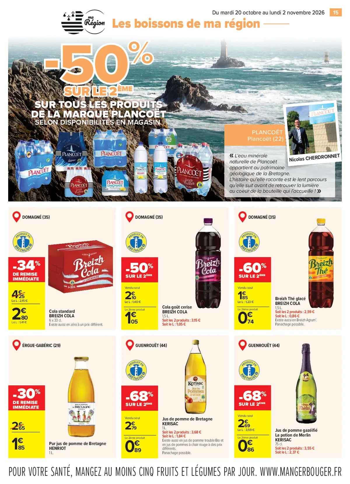 Catalogue Carrefour · Le Meilleur De Ma Région Bretagne — page 15