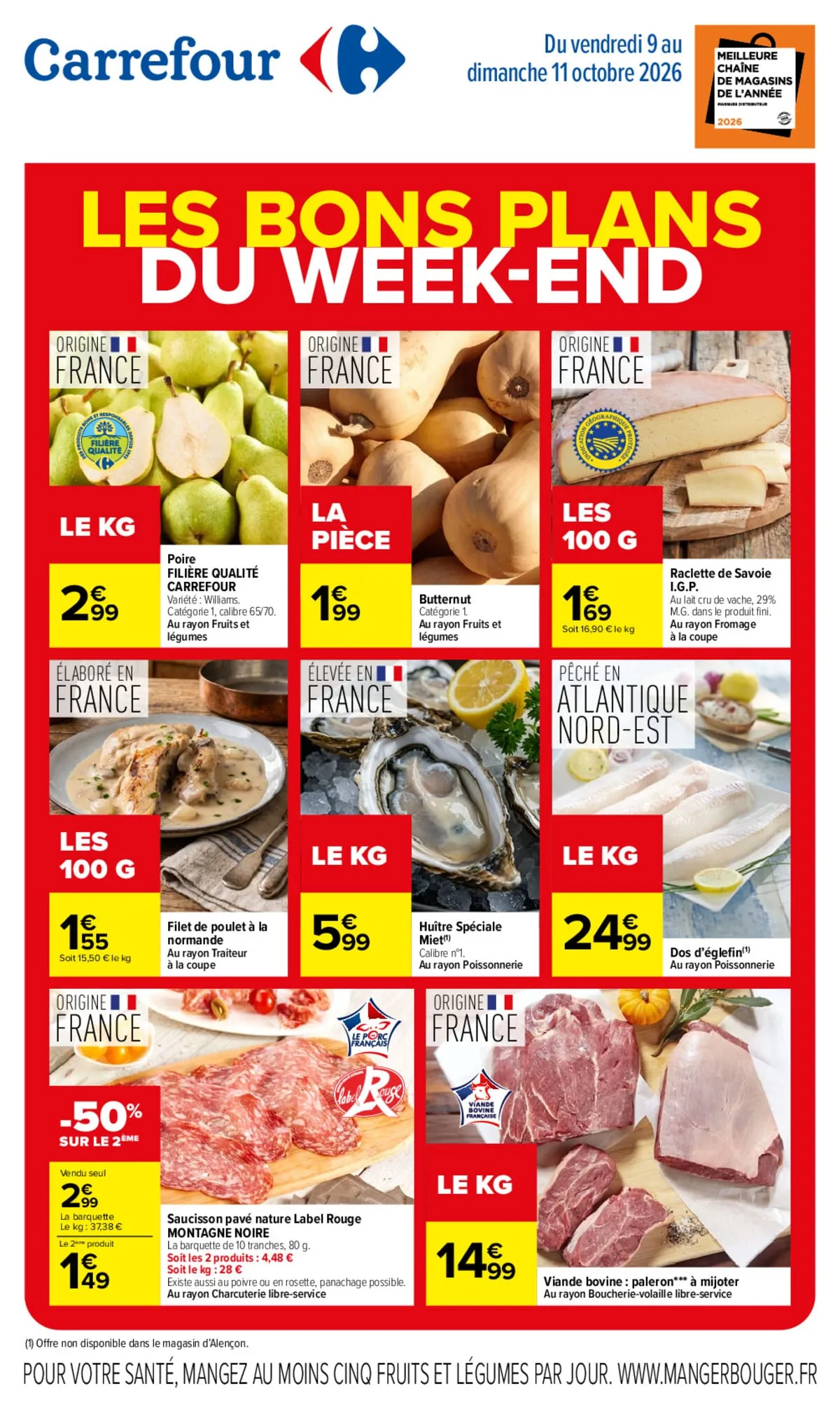 Catalogue Carrefour · Les Bons Plans Du Week-End — page 1