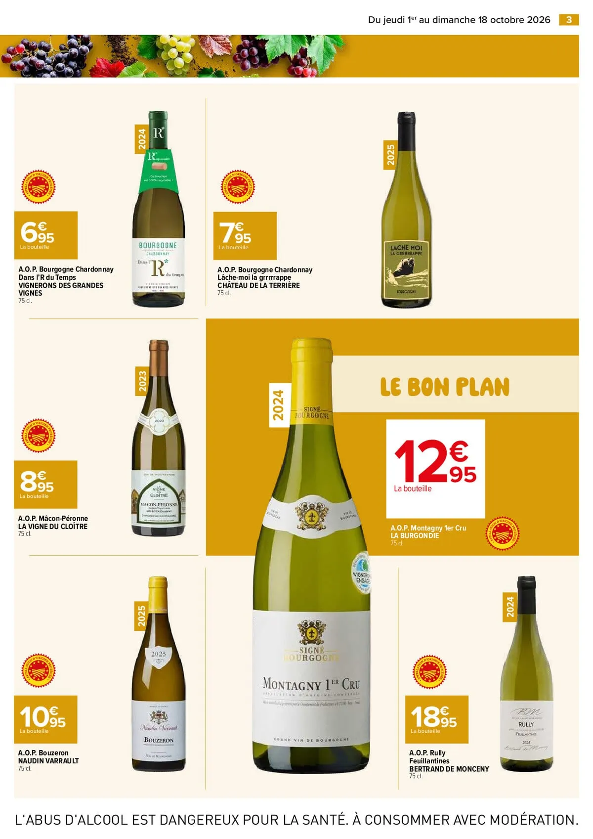 Catalogue Carrefour · Foire Aux Vins - Bourgogne / Franche-Comté — page 3