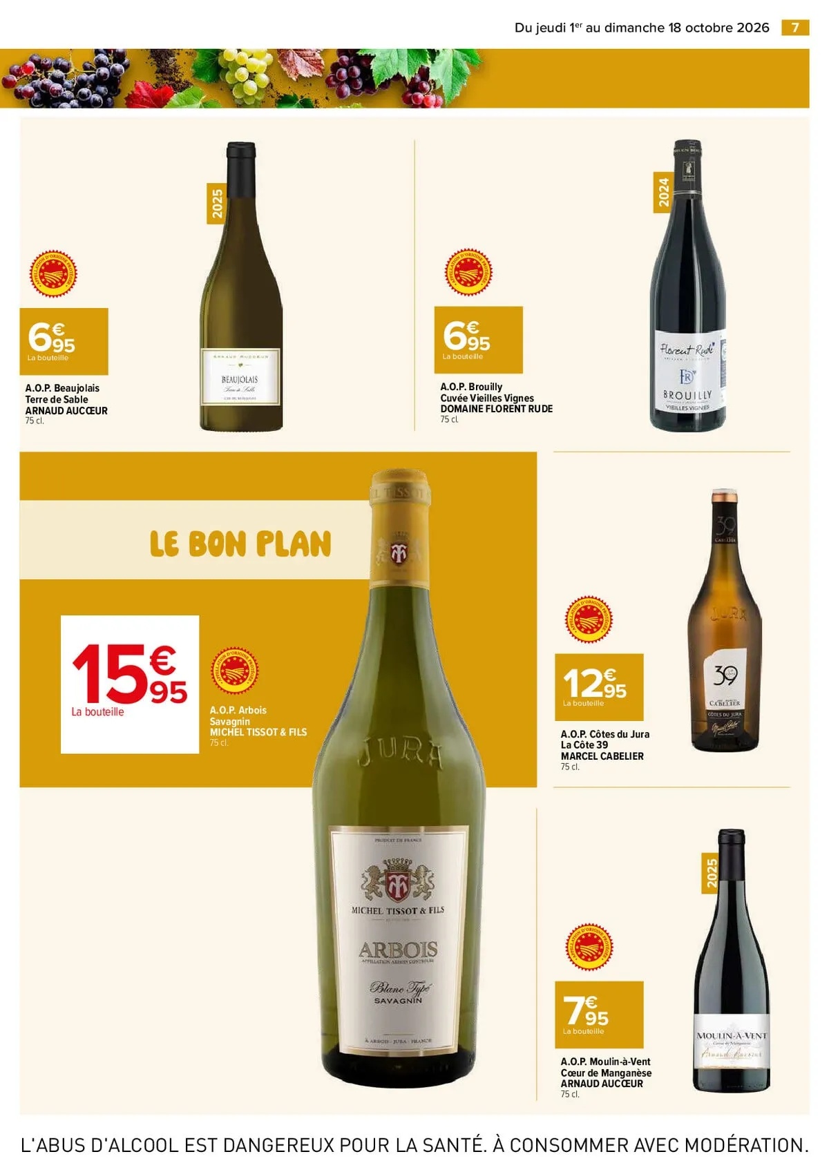 Catalogue Carrefour · Foire Aux Vins - Bourgogne / Franche-Comté — page 7