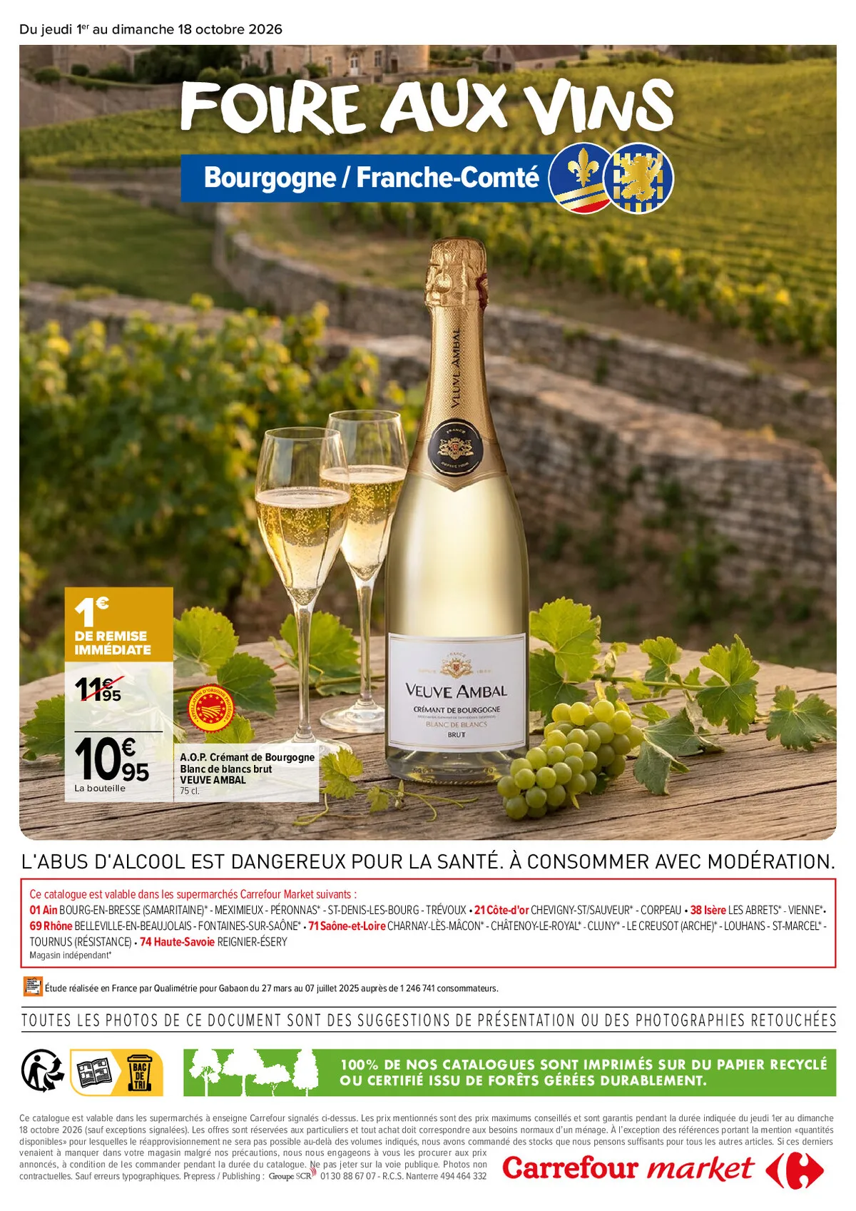 Catalogue Carrefour · Foire Aux Vins - Bourgogne / Franche-Comté — page 8