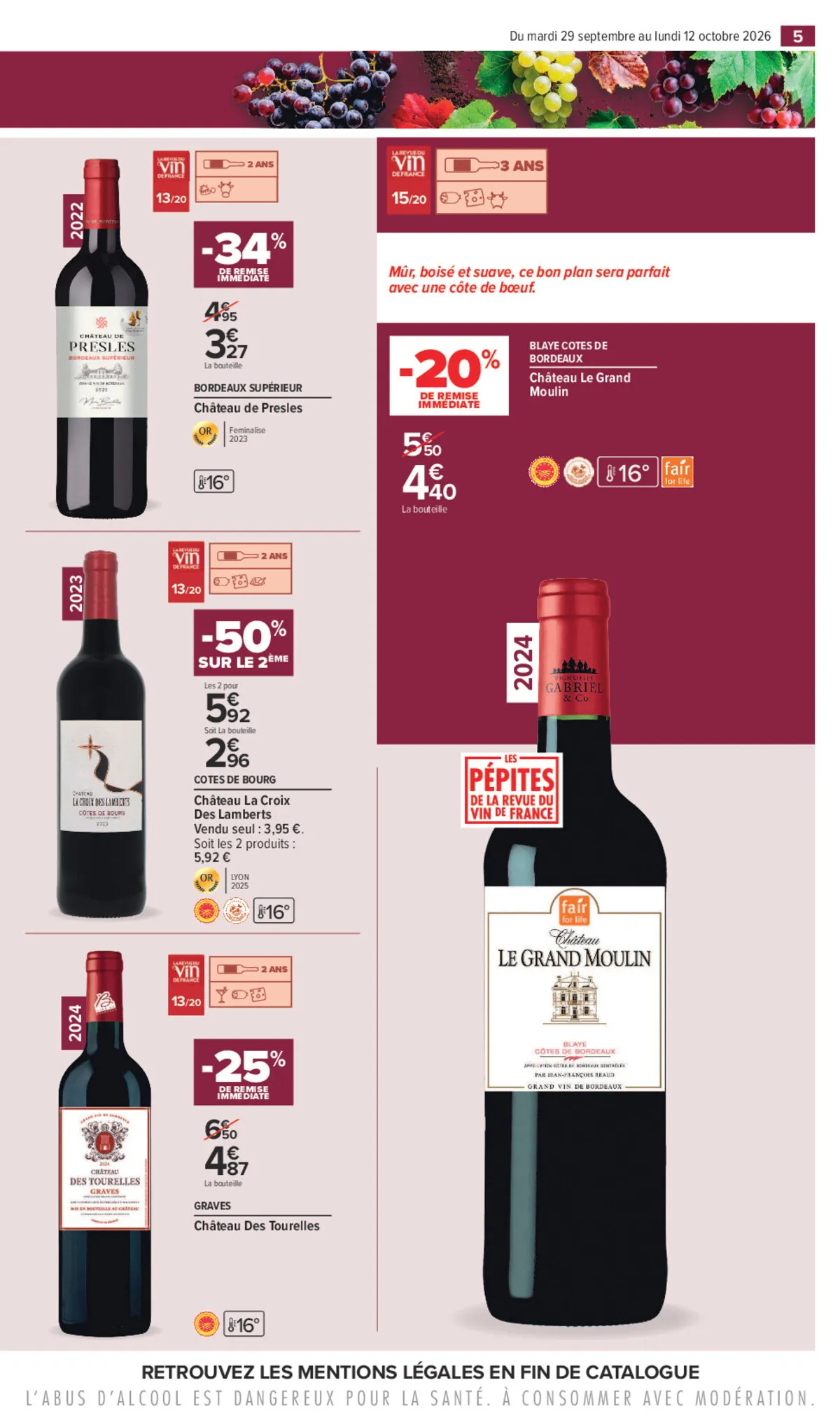 Catalogue Carrefour · Foire Aux Vins Édition Corbières Et Minervois — page 5