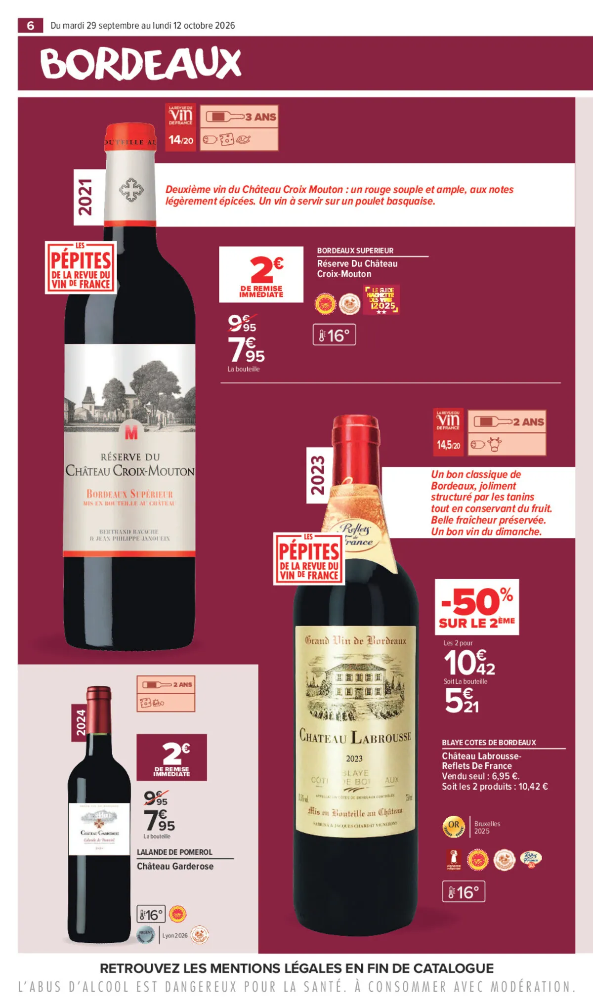 Catalogue Carrefour · Foire Aux Vins Édition Corbières Et Minervois — page 6