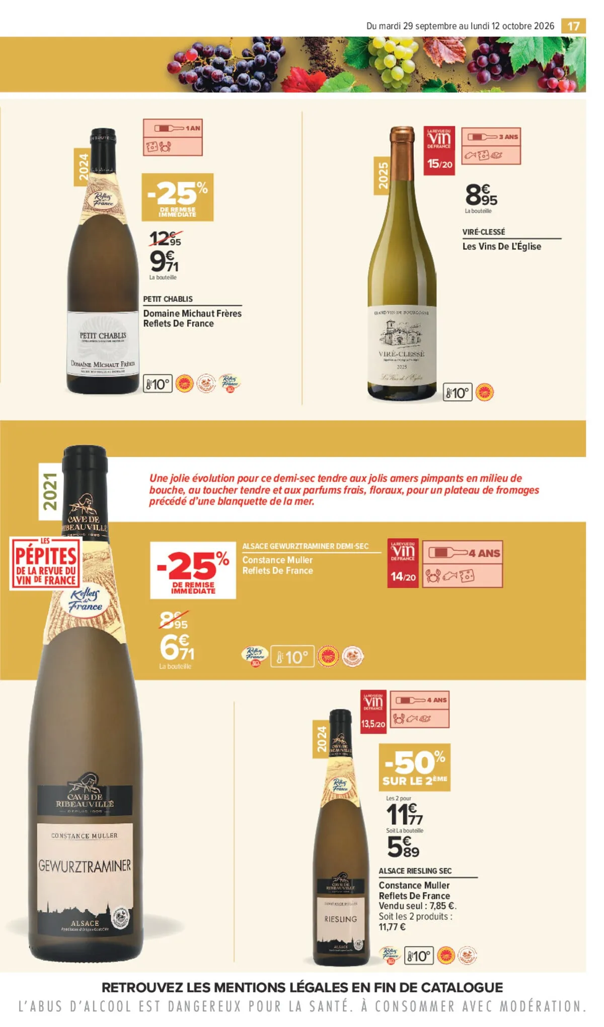 Catalogue Carrefour · Foire Aux Vins Édition Corbières Et Minervois — page 17