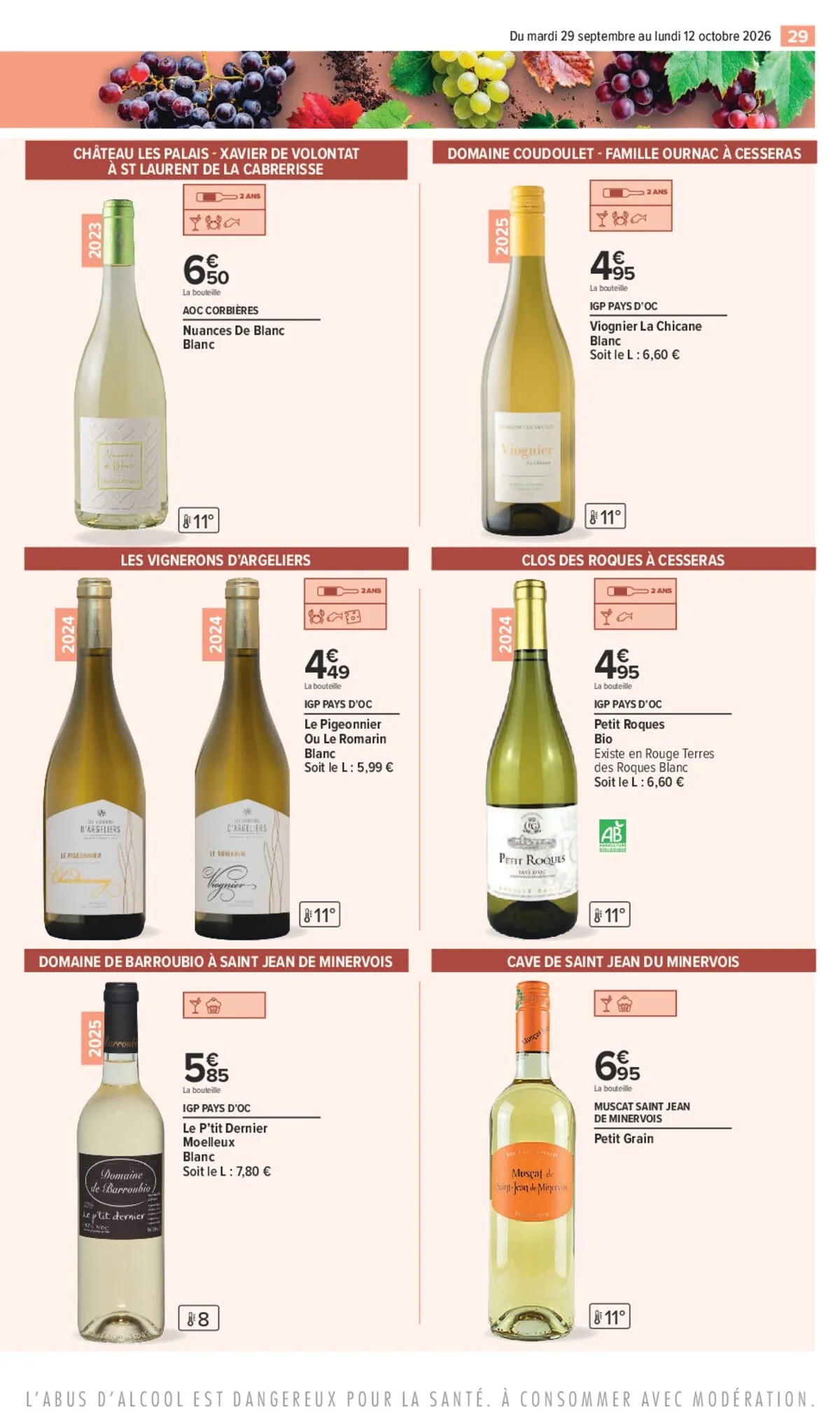 Catalogue Carrefour · Foire Aux Vins Édition Corbières Et Minervois — page 29