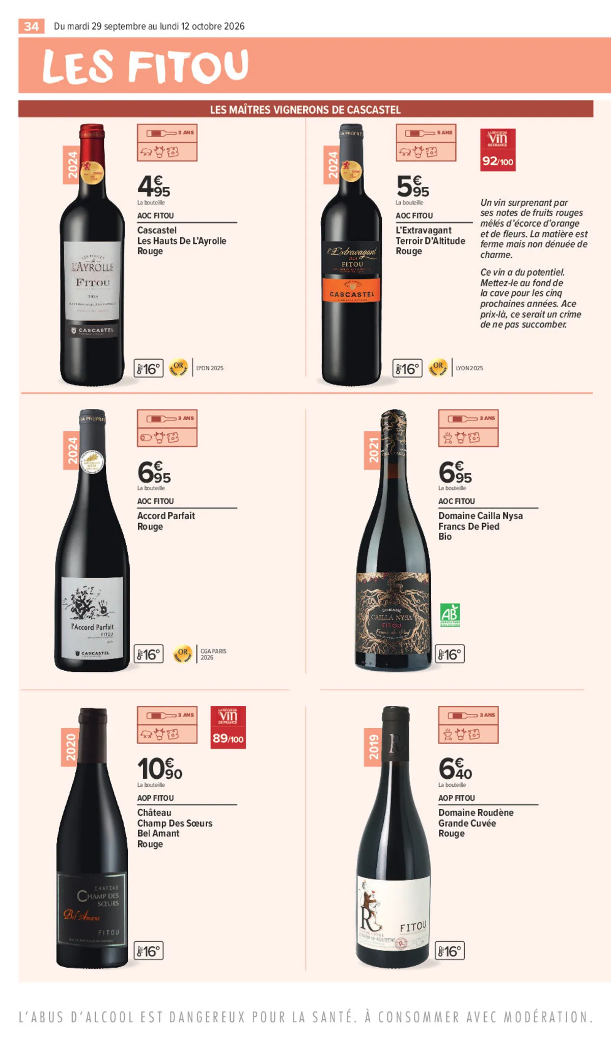 Catalogue Carrefour · Foire Aux Vins Édition Corbières Et Minervois — page 34