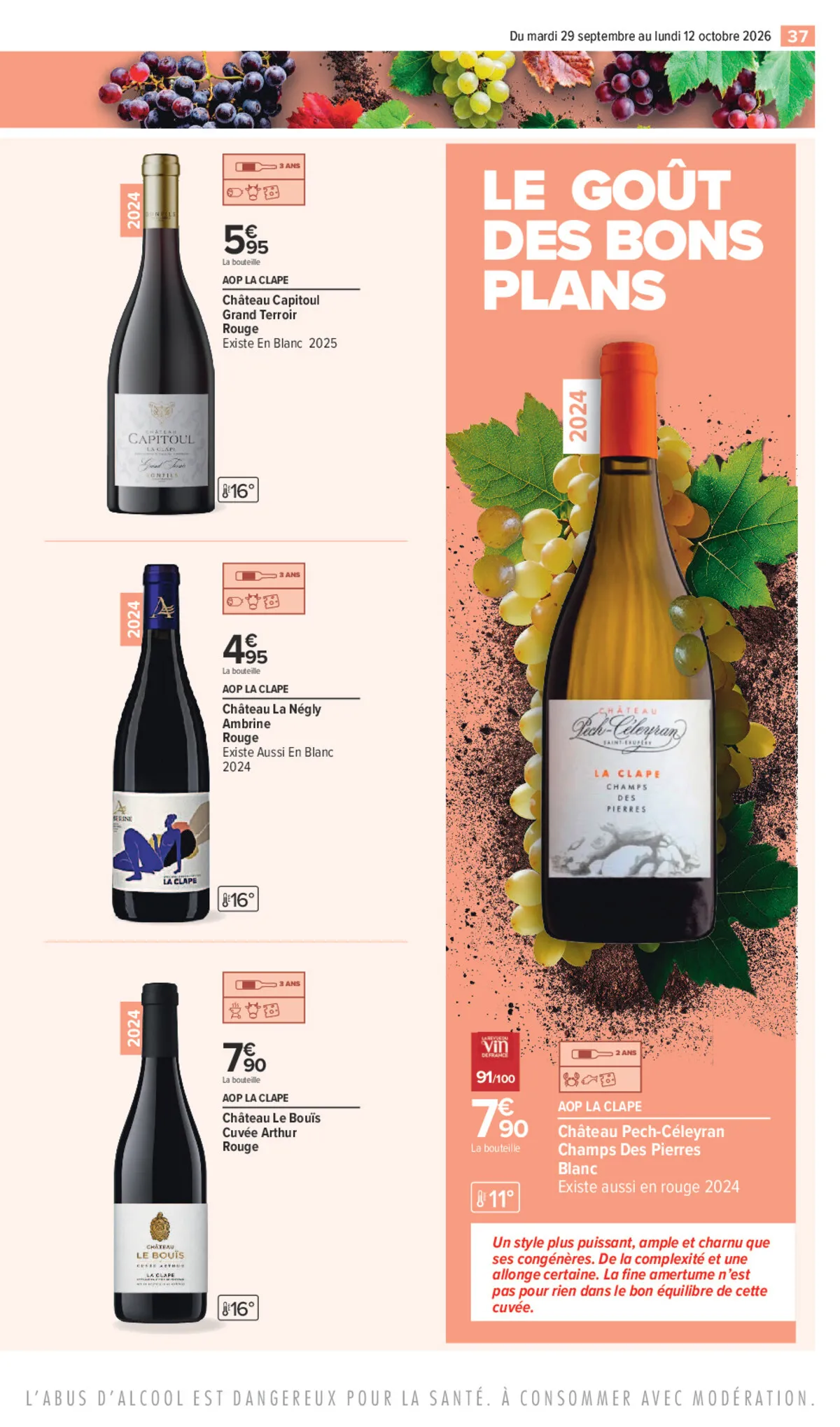 Catalogue Carrefour · Foire Aux Vins Édition Corbières Et Minervois — page 37