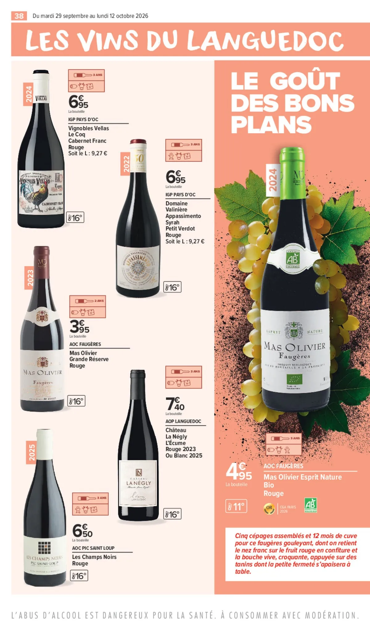 Catalogue Carrefour · Foire Aux Vins Édition Corbières Et Minervois — page 38