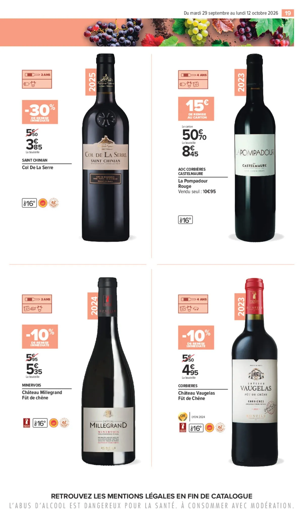 Catalogue Carrefour · Foire Aux Vins Edition Roussillon — page 19