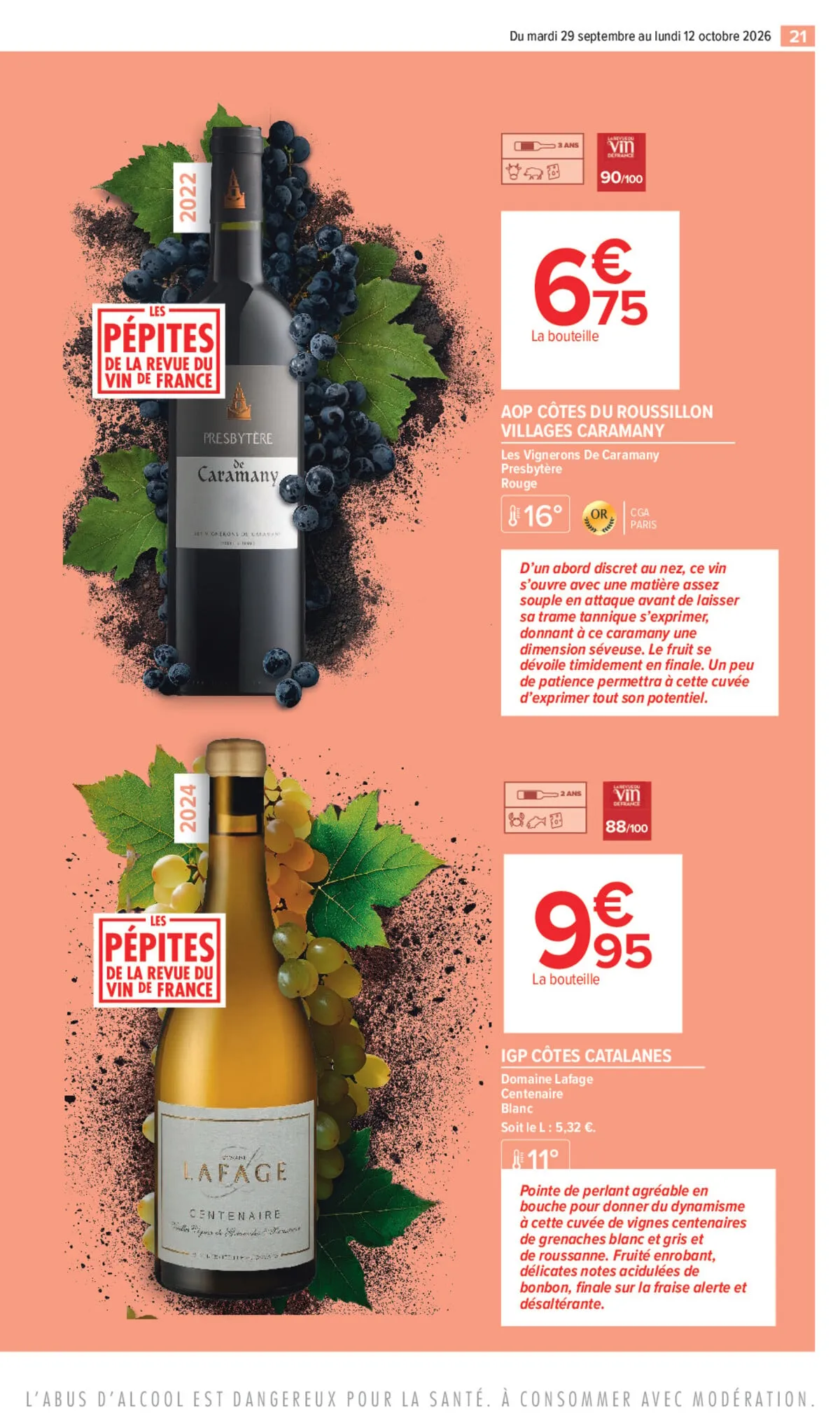 Catalogue Carrefour · Foire Aux Vins Edition Roussillon — page 21