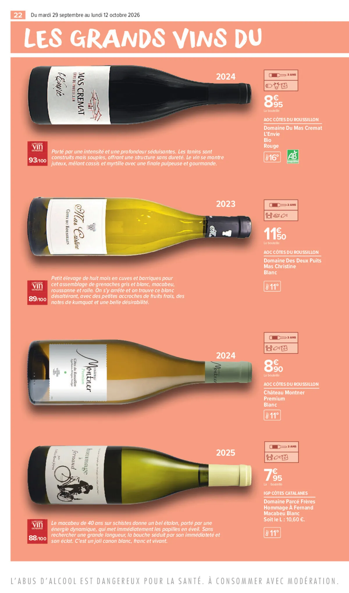 Catalogue Carrefour · Foire Aux Vins Edition Roussillon — page 22
