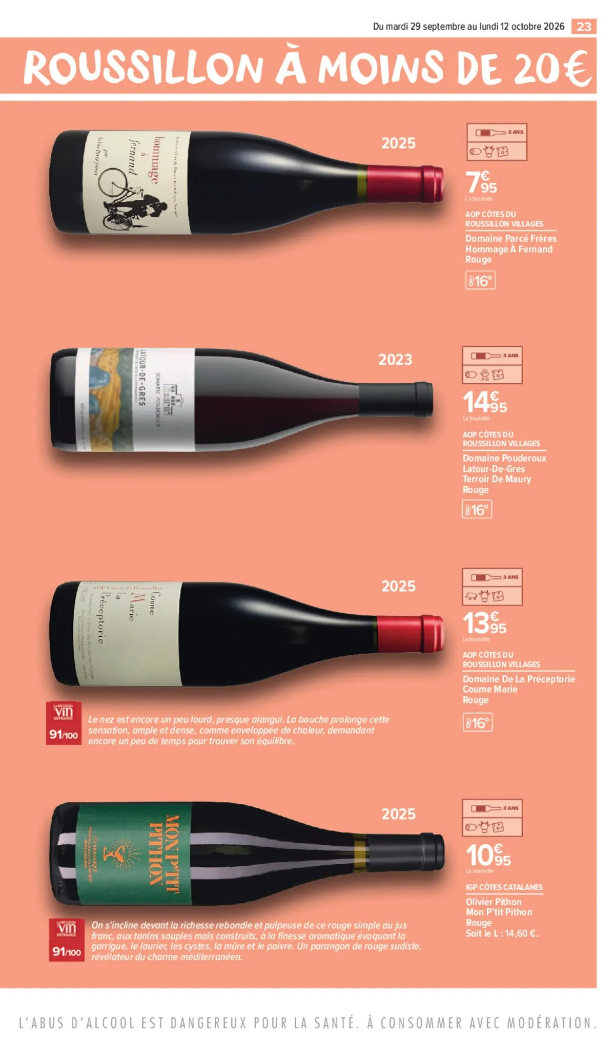 Catalogue Carrefour · Foire Aux Vins Edition Roussillon — page 23