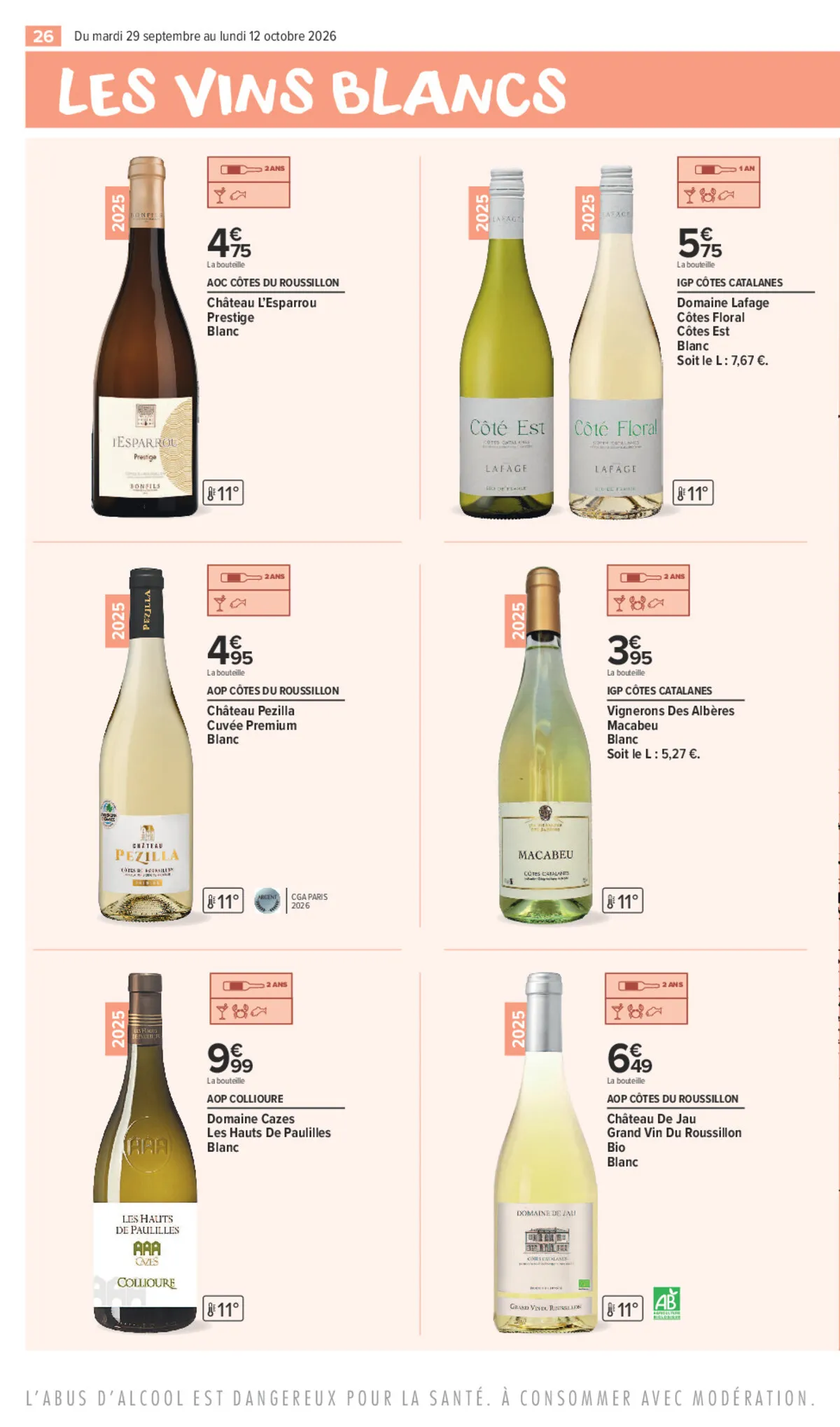 Catalogue Carrefour · Foire Aux Vins Edition Roussillon — page 26