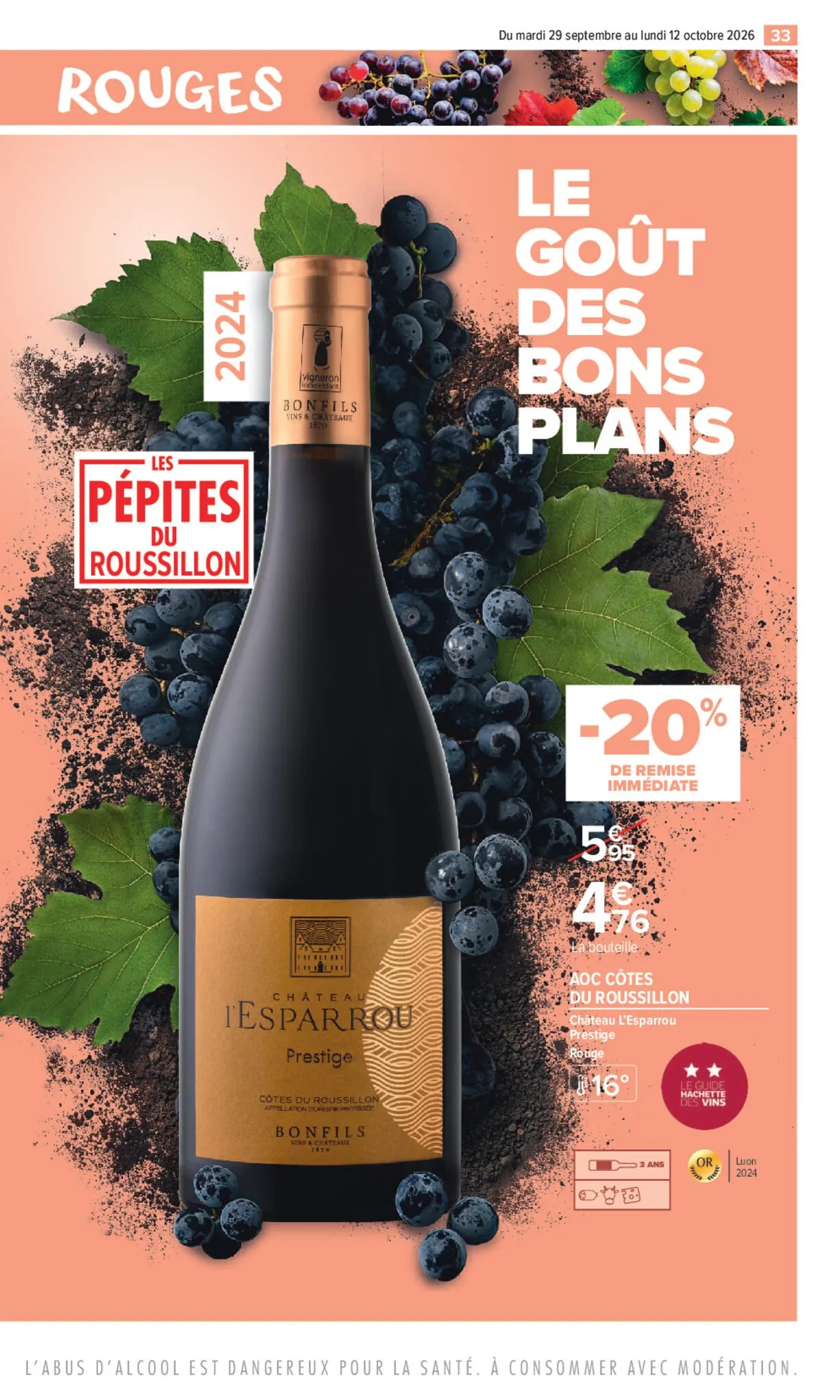 Catalogue Carrefour · Foire Aux Vins Edition Roussillon — page 33