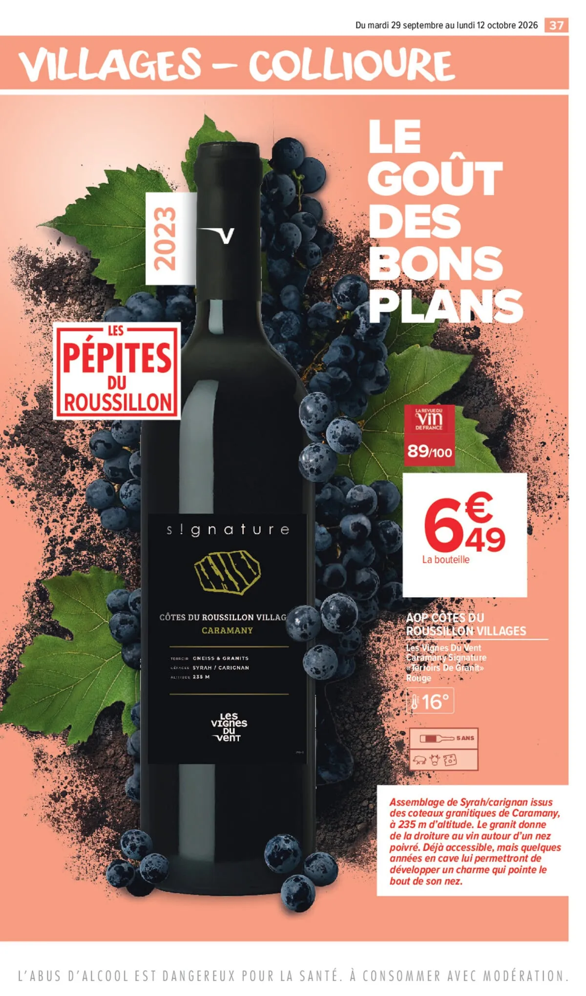 Catalogue Carrefour · Foire Aux Vins Edition Roussillon — page 37