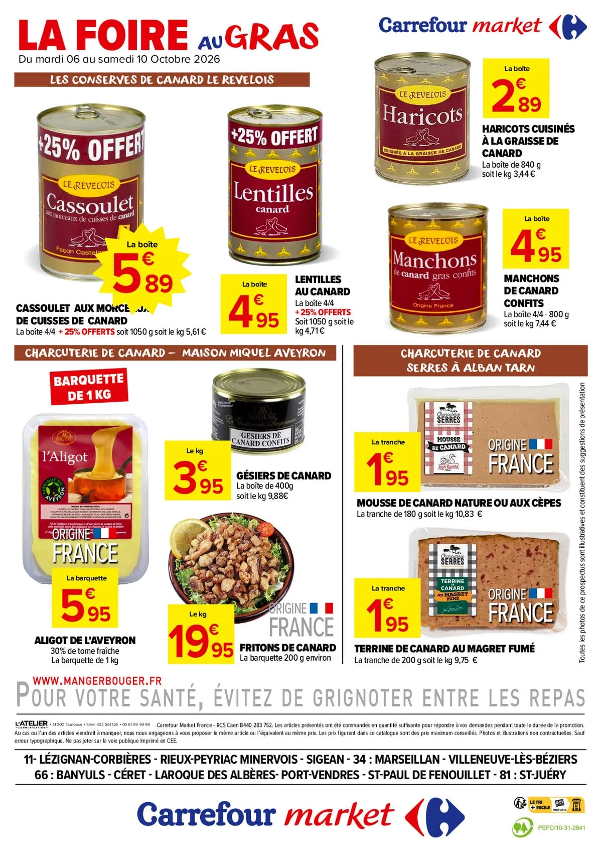 Catalogue Carrefour · La Foire Au Gras — page 4