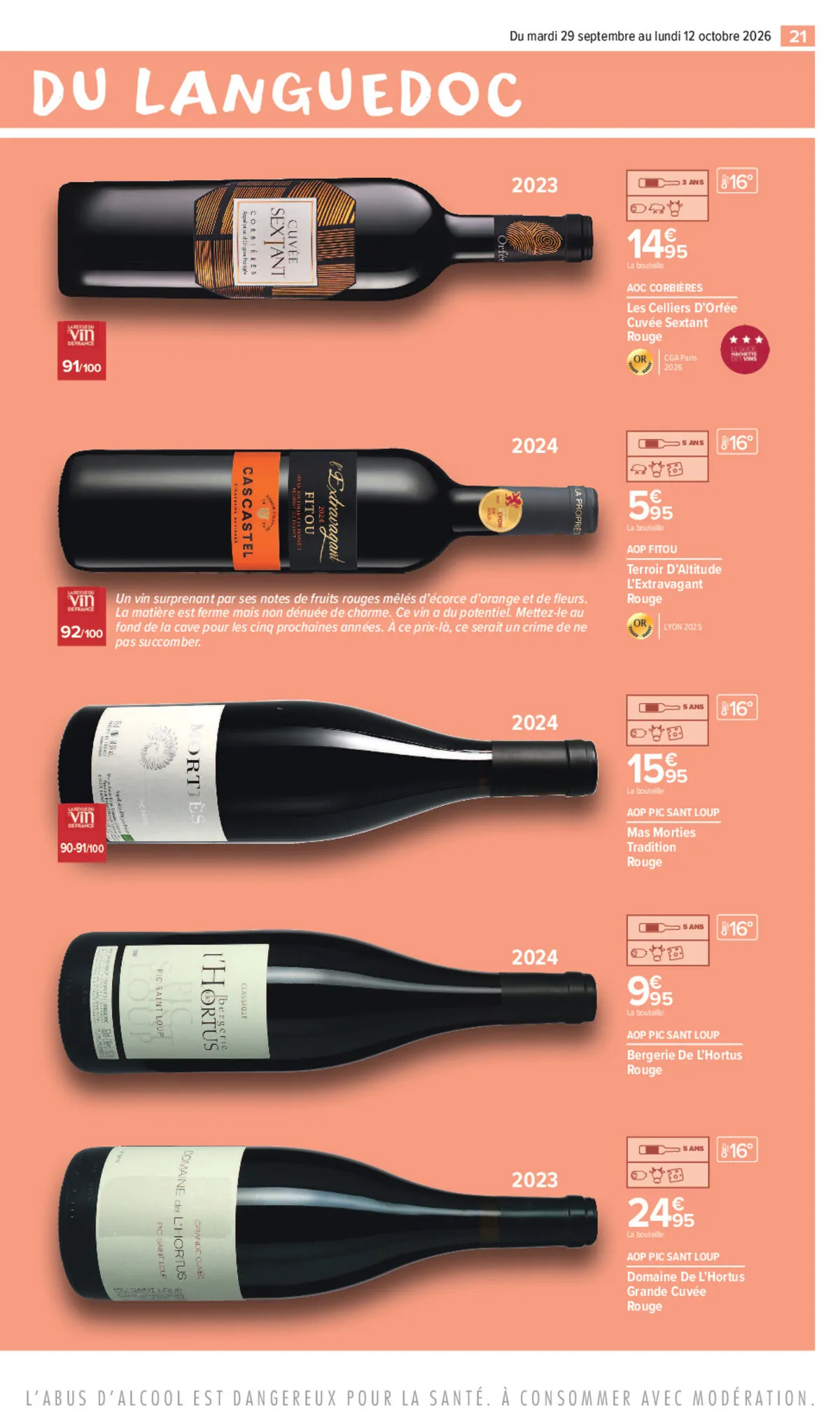 Catalogue Carrefour · Foire Aux Vins Edition Languedoc — page 21