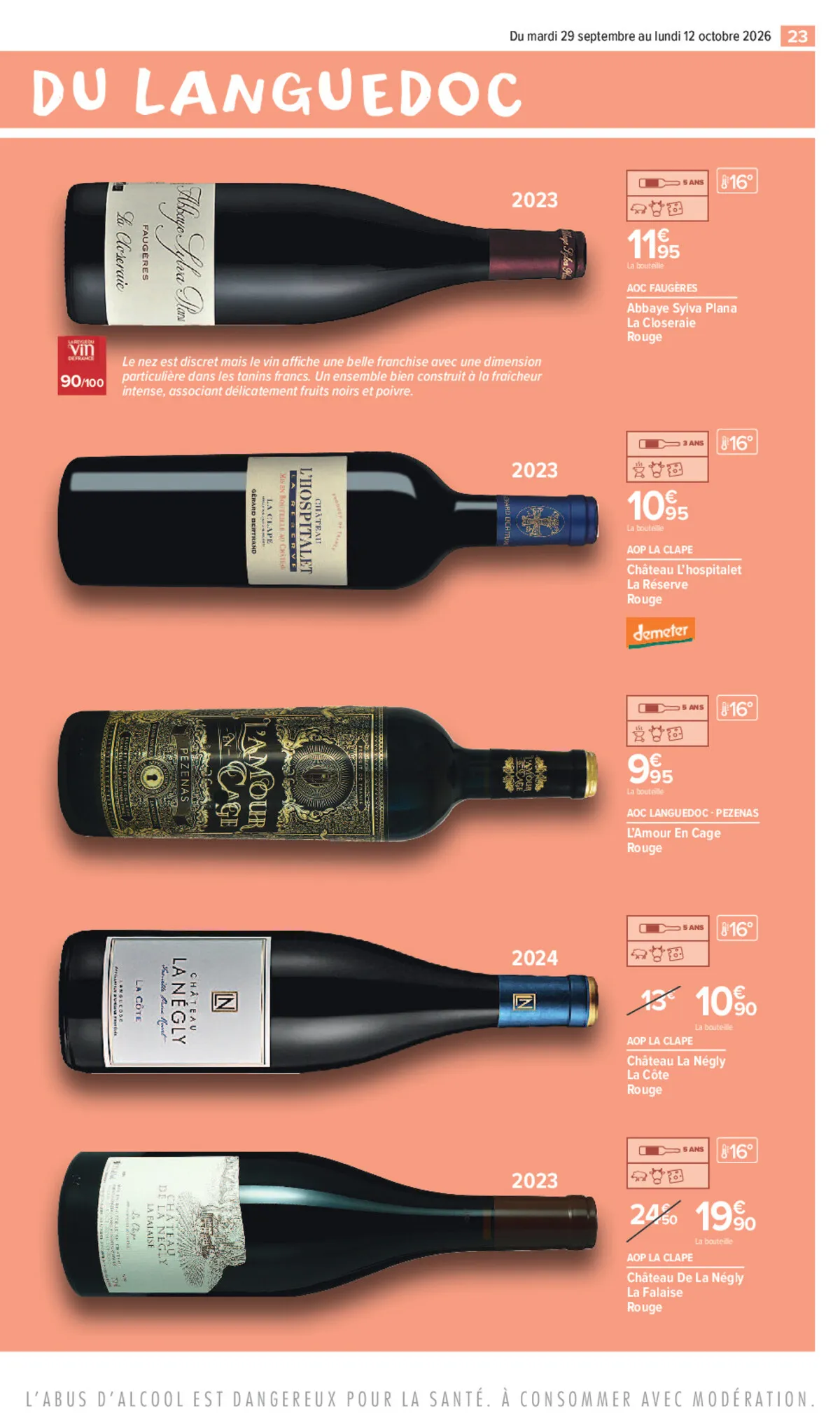 Catalogue Carrefour · Foire Aux Vins Edition Languedoc — page 23