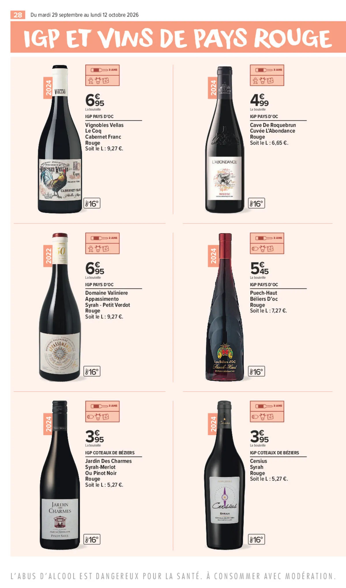 Catalogue Carrefour · Foire Aux Vins Edition Languedoc — page 28