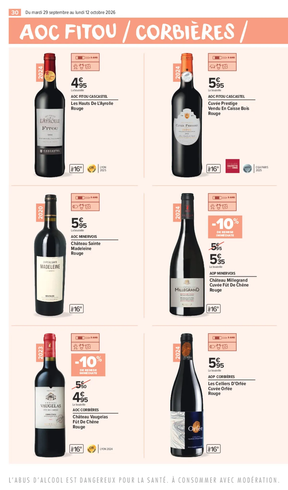 Catalogue Carrefour · Foire Aux Vins Edition Languedoc — page 30