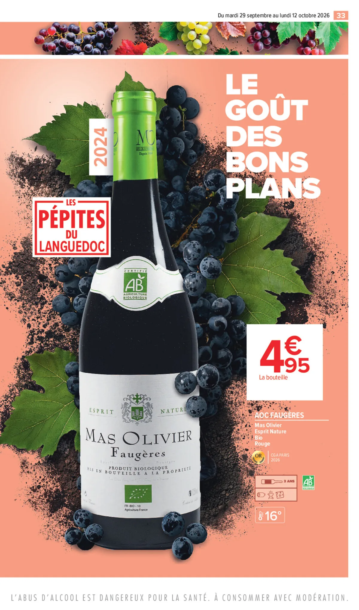 Catalogue Carrefour · Foire Aux Vins Edition Languedoc — page 33