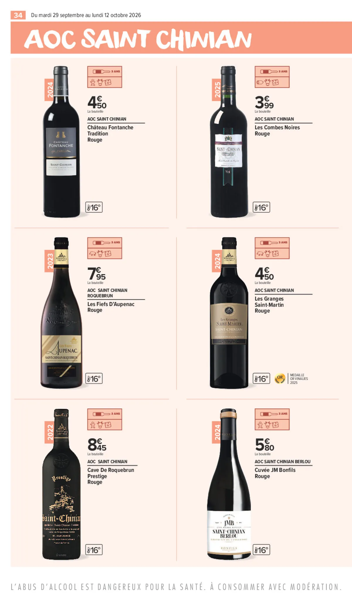 Catalogue Carrefour · Foire Aux Vins Edition Languedoc — page 34