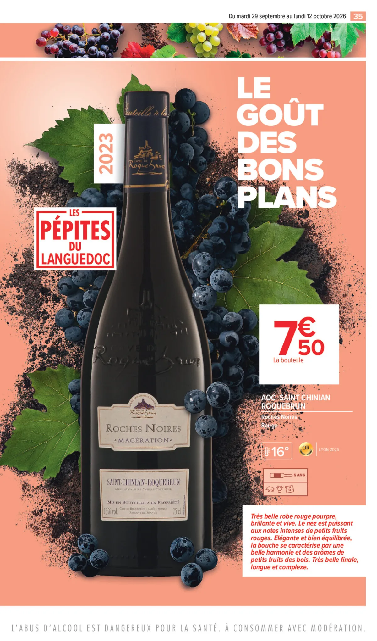 Catalogue Carrefour · Foire Aux Vins Edition Languedoc — page 35