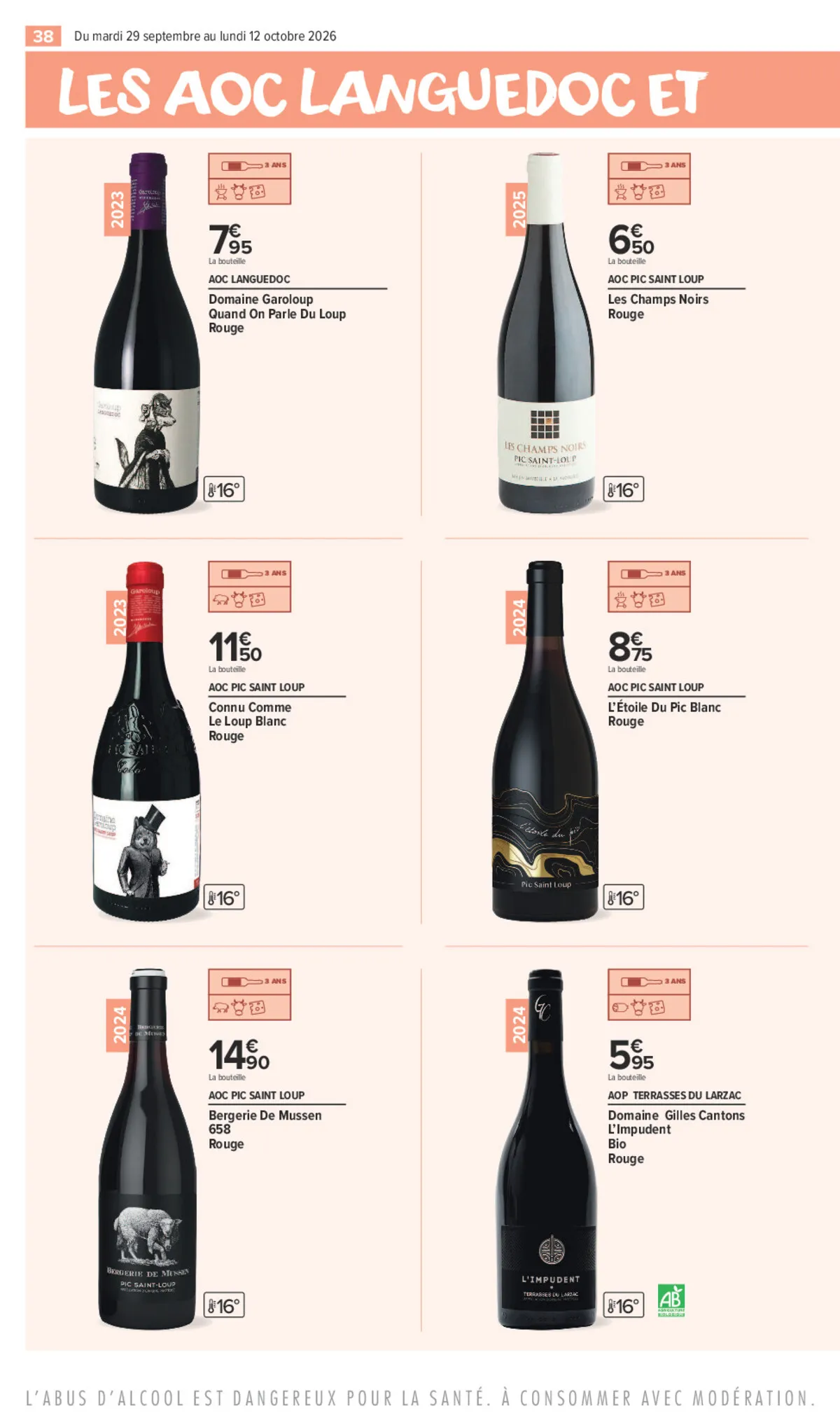 Catalogue Carrefour · Foire Aux Vins Edition Languedoc — page 38