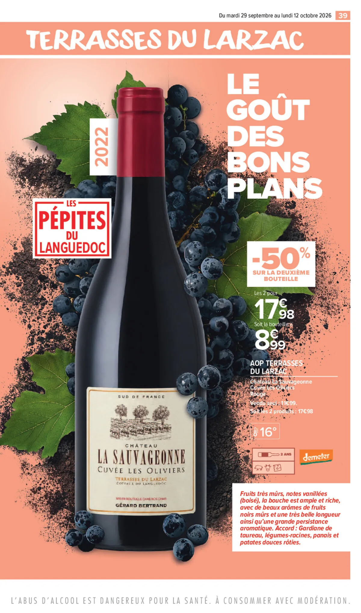 Catalogue Carrefour · Foire Aux Vins Edition Languedoc — page 39