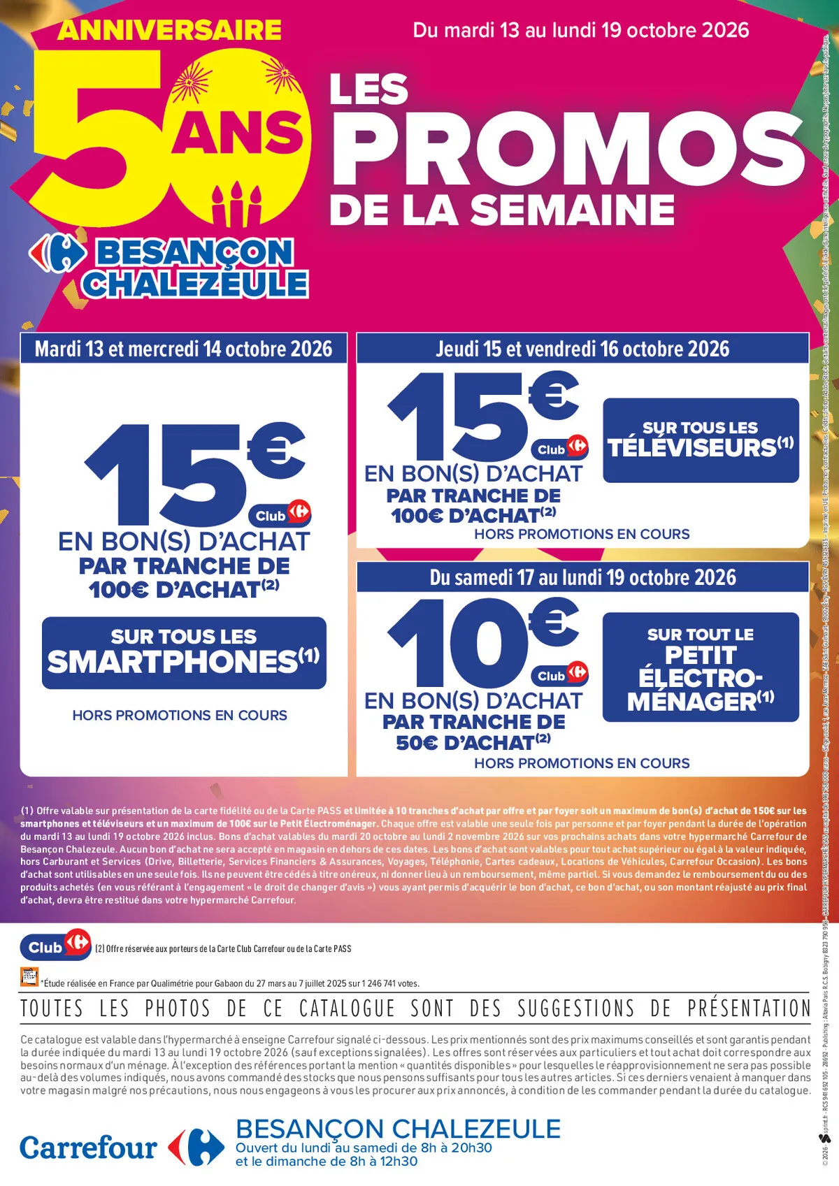 Catalogue Carrefour · Votre Magasin Fête Ses 50 Ans ! — page 8