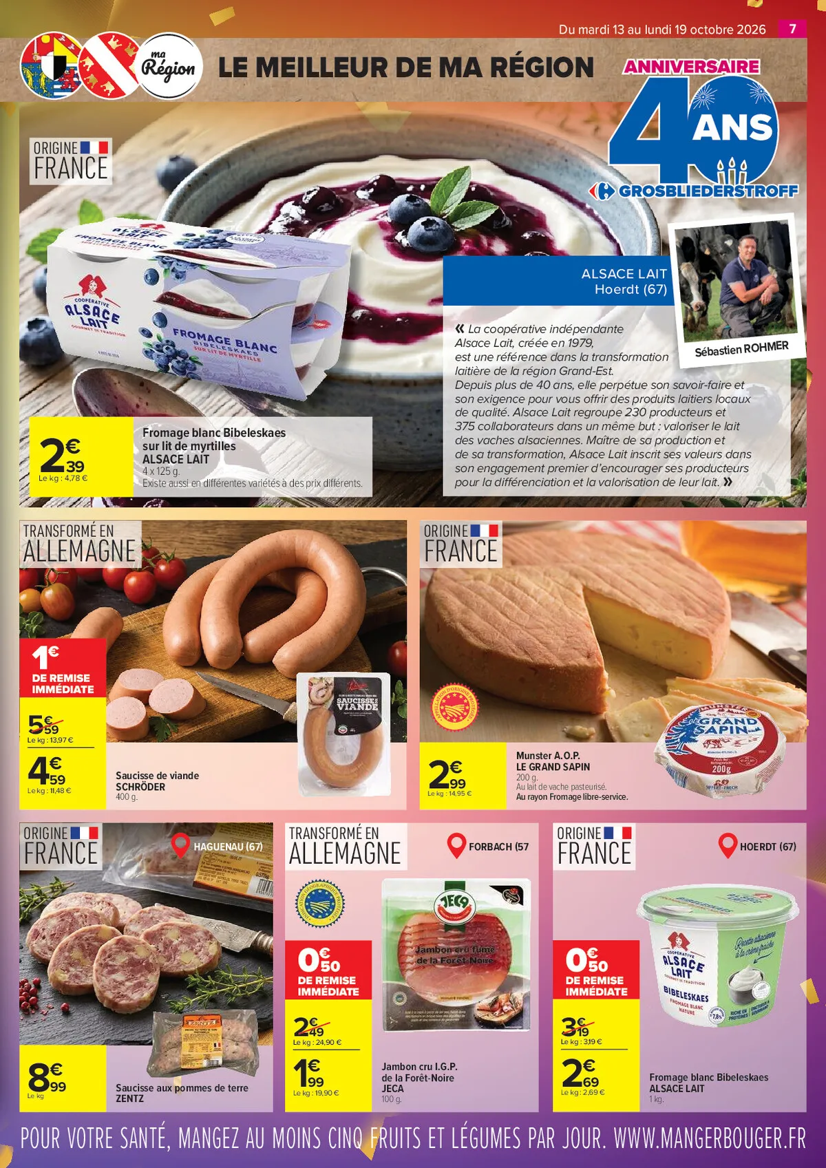 Catalogue Carrefour · Votre Magasin Fête Ses 40 Ans ! — page 7
