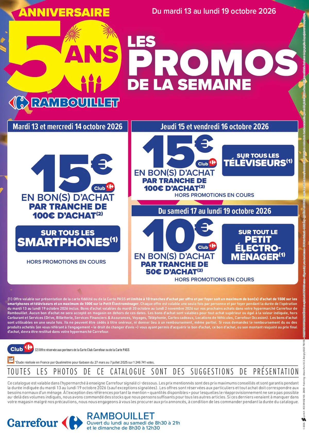 Catalogue Carrefour · Votre Magasin Fête Ses 50 Ans ! — page 8