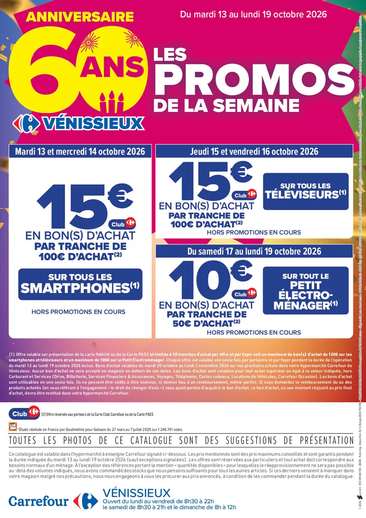 Catalogue Carrefour · Votre Magasin Fête Ses 60 Ans ! — page 8