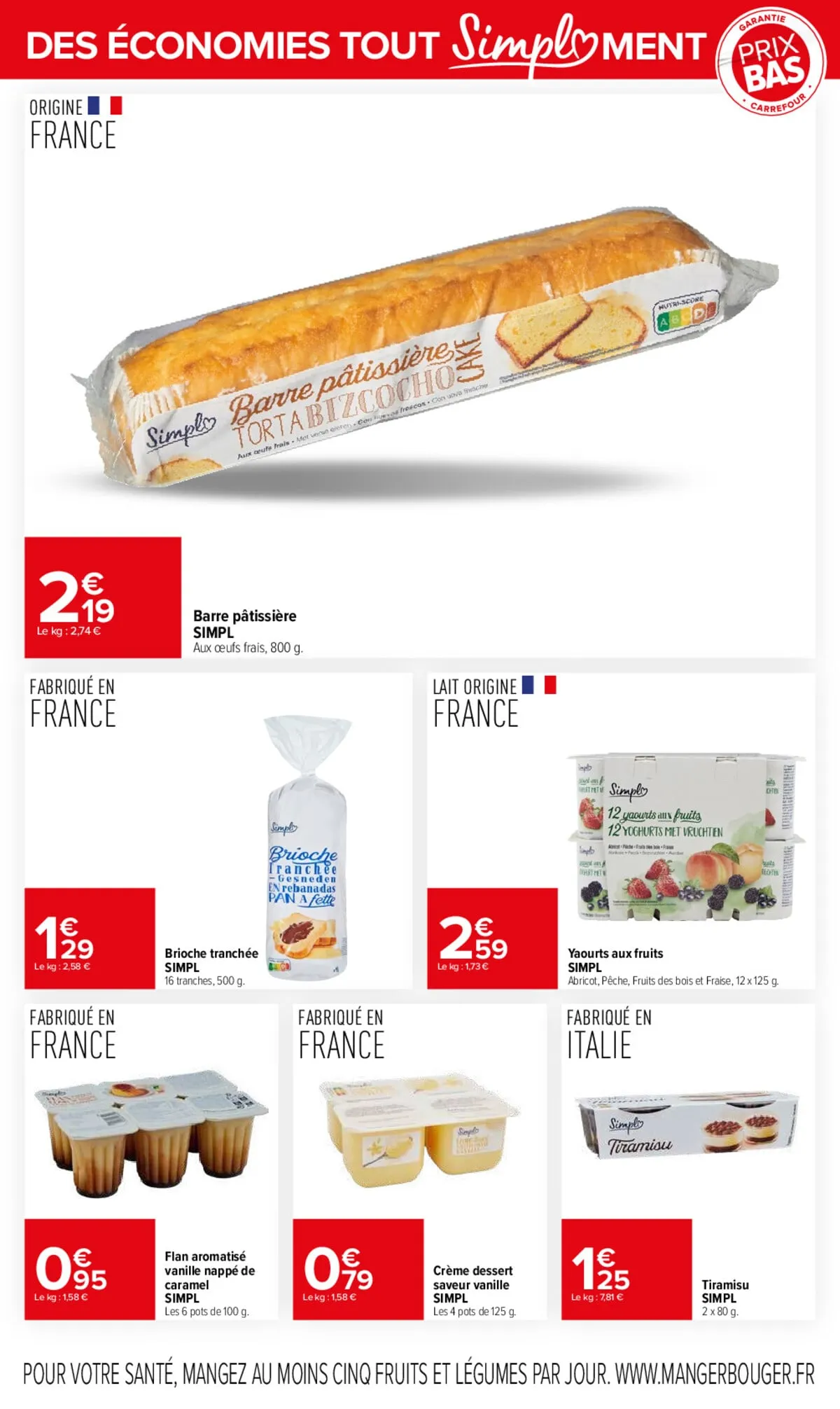 Catalogue Carrefour · Des Economies Tout Simplement — page 5