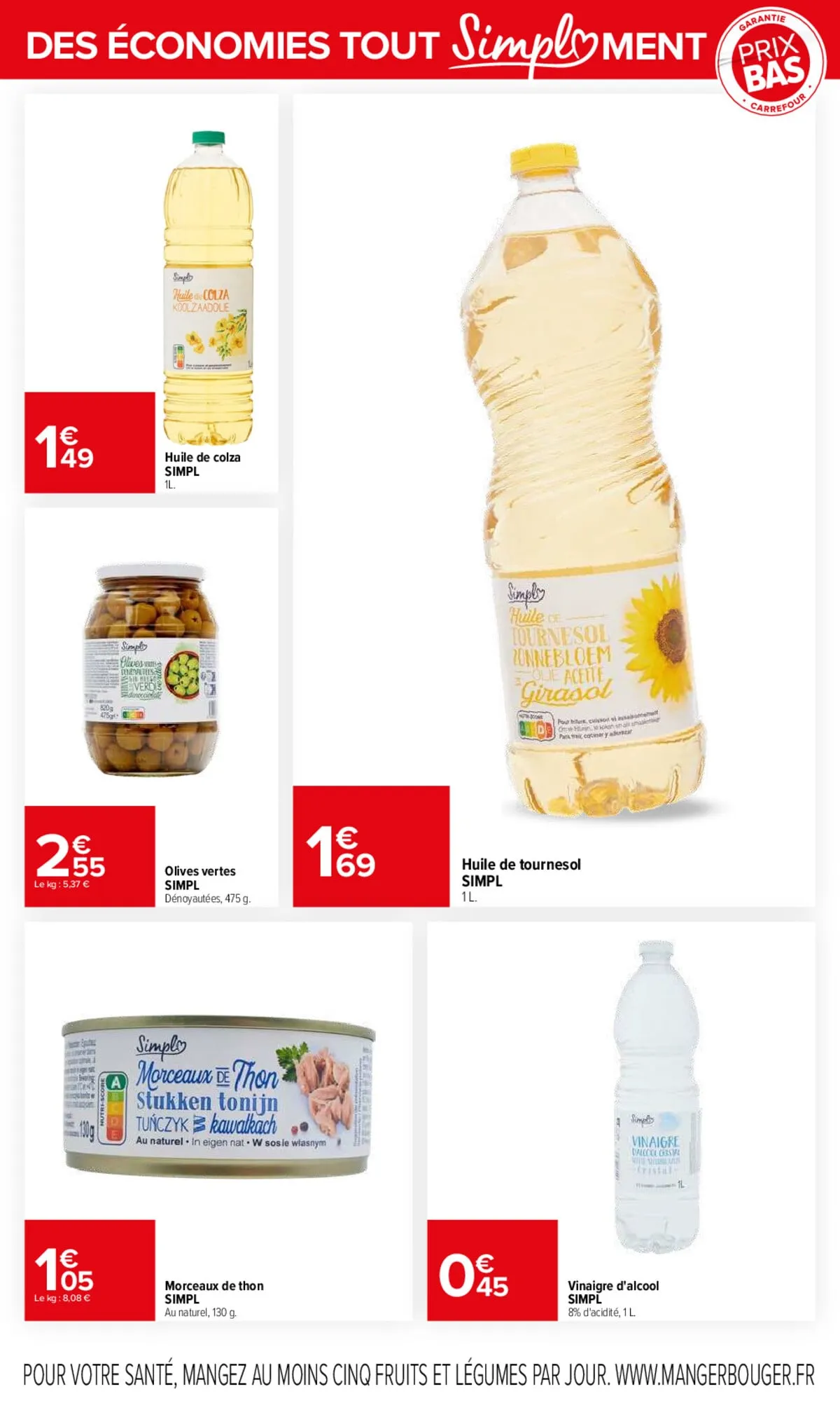 Catalogue Carrefour · Des Economies Tout Simplement — page 8
