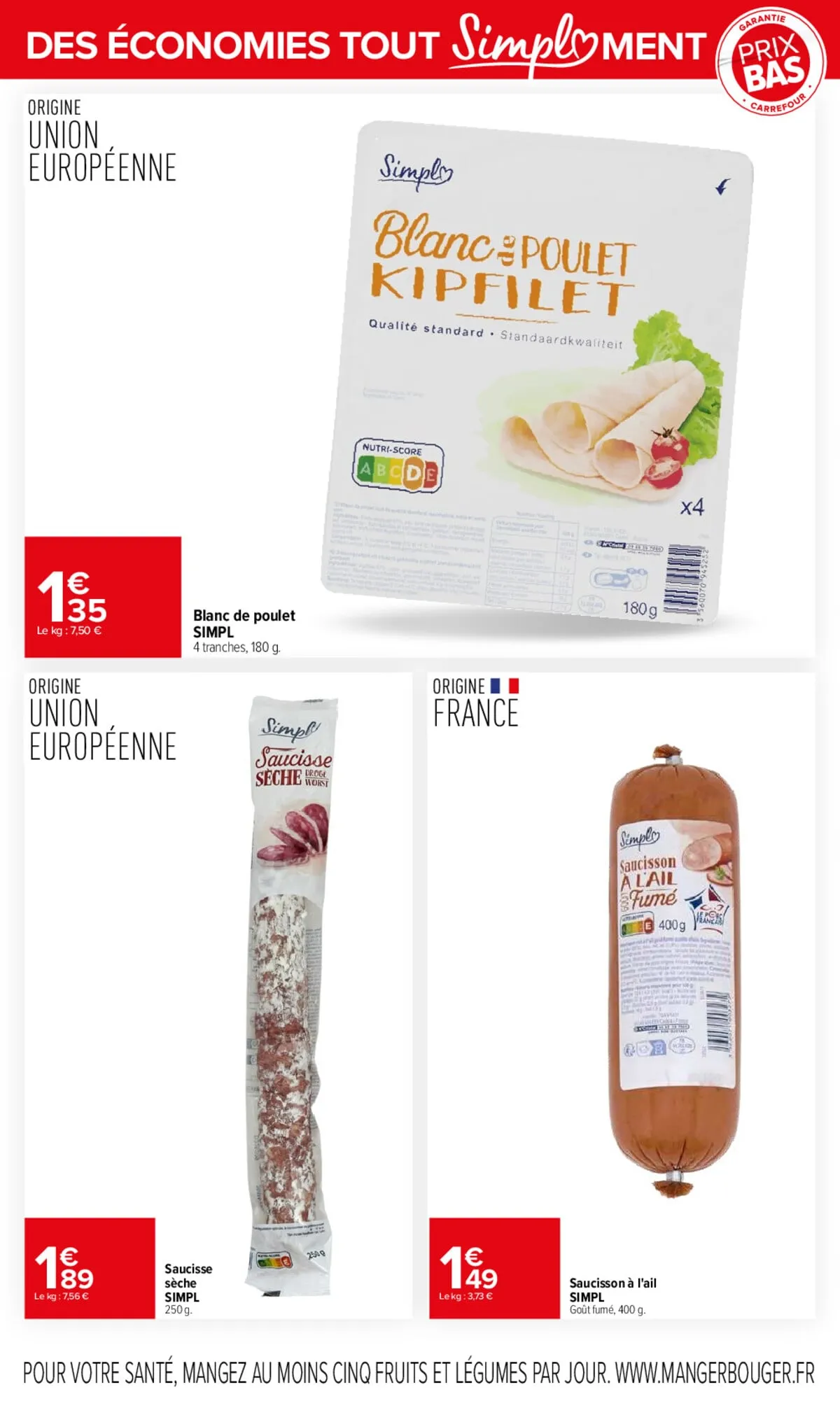Catalogue Carrefour · Des Economies Tout Simplement — page 3