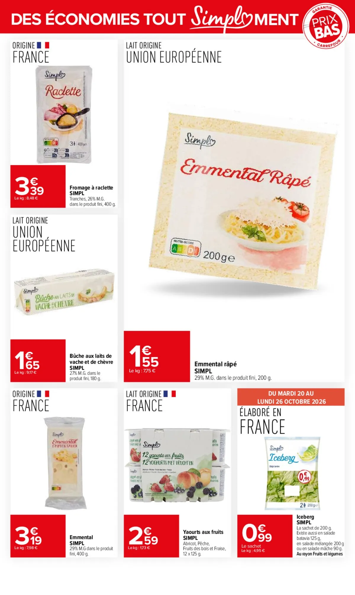 Catalogue Carrefour · Des Economies Tout Simplement — page 4