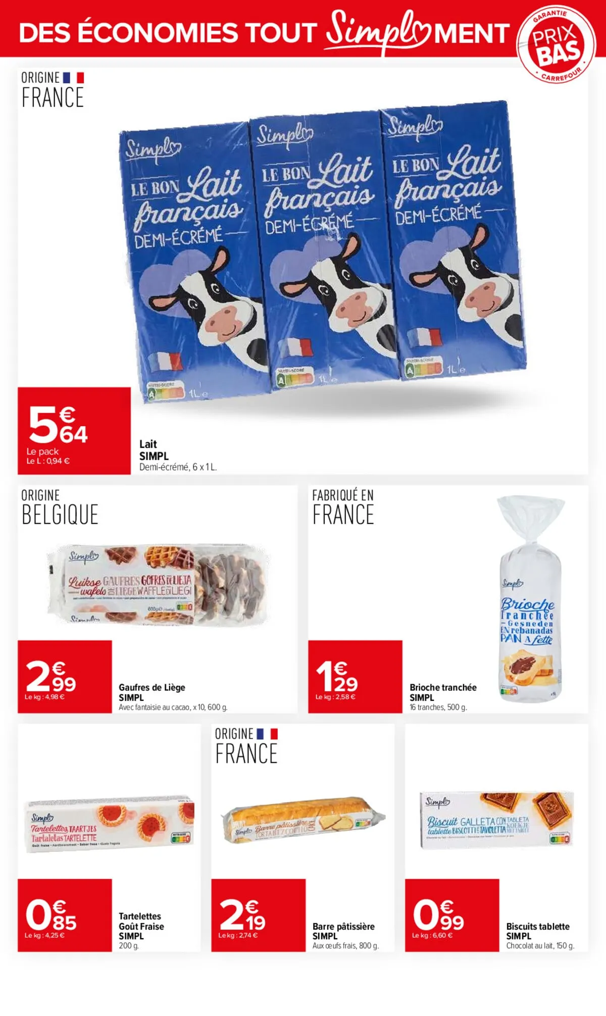 Catalogue Carrefour · Des Economies Tout Simplement — page 6